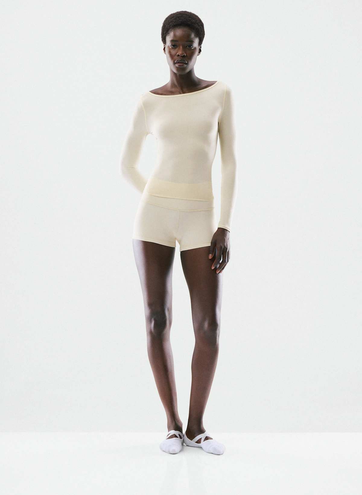 BUTTER Cheeky Hi-Rise 3" Short