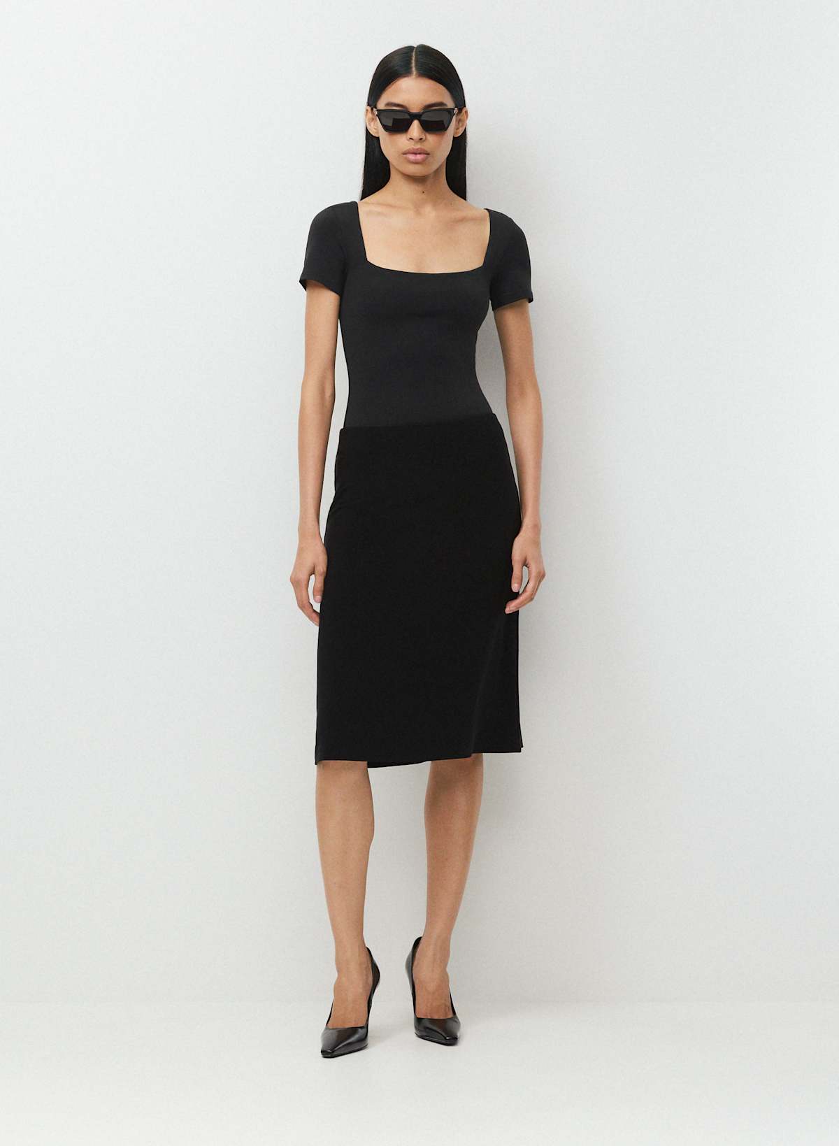 Original Contour Manner Squareneck Bodysuit