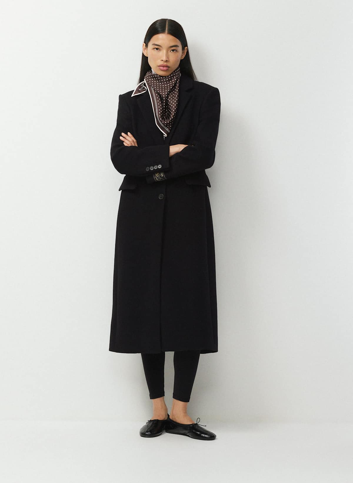 Vitti Silk Triangle Scarf - Image 2