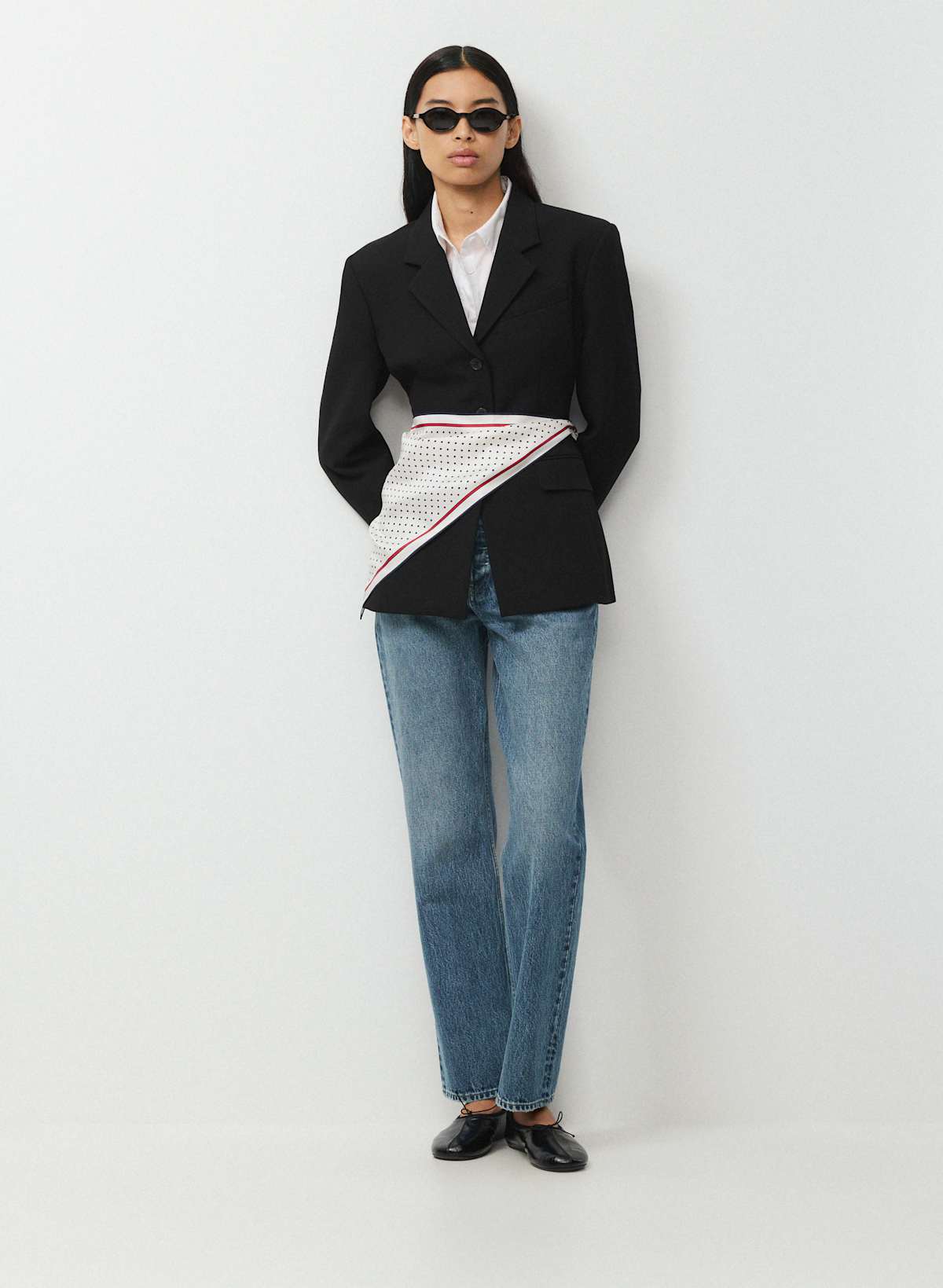 Vitti Silk Triangle Scarf