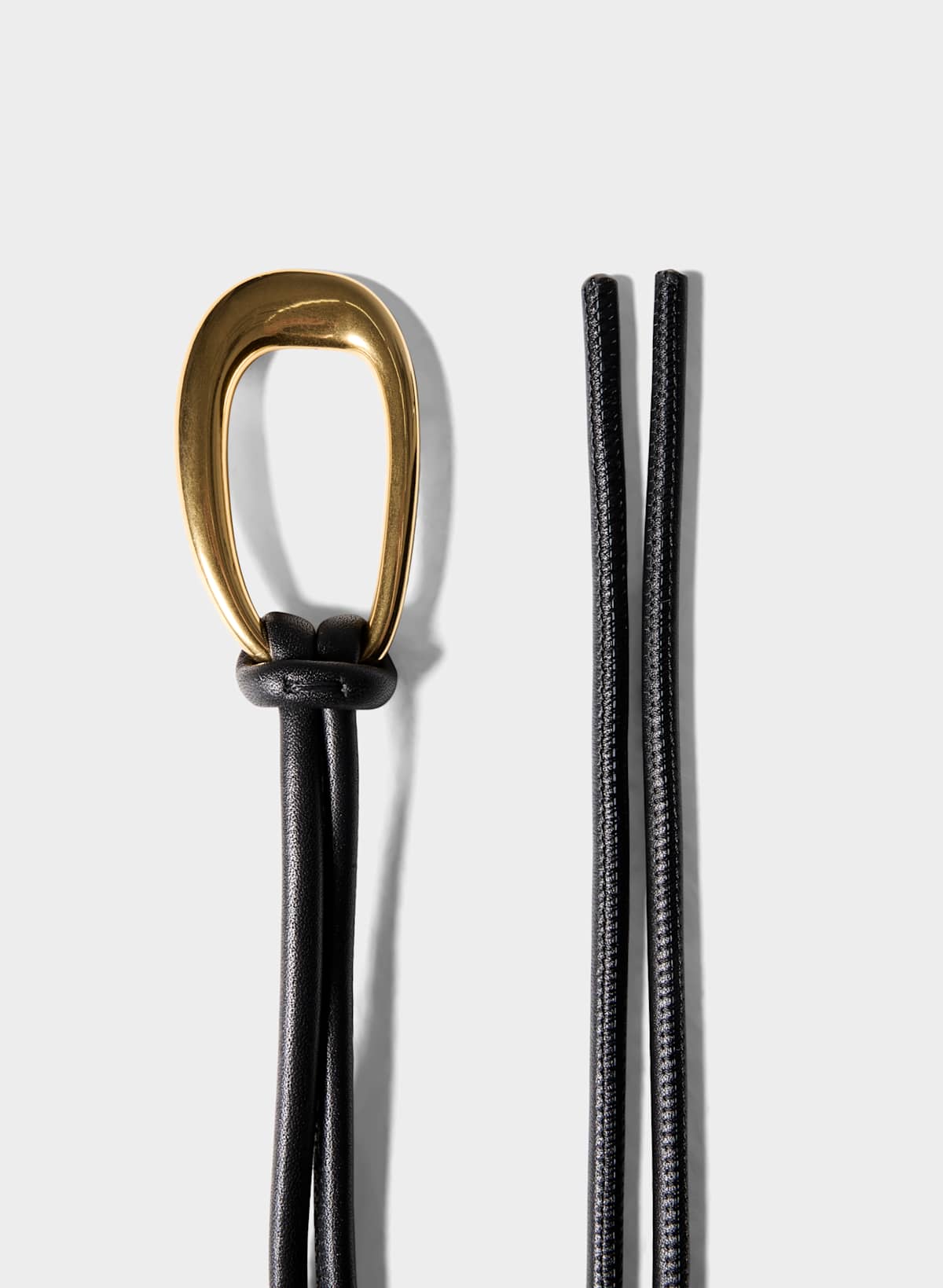 Evermore Solid Brass Leather Belt - Image 3