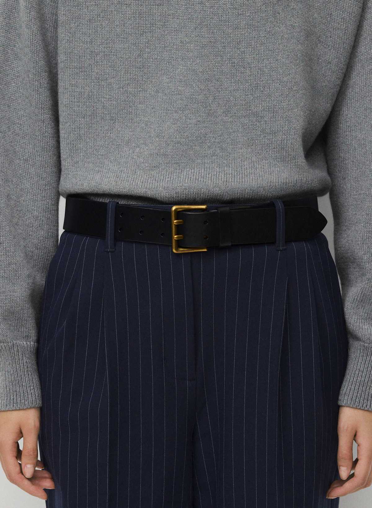 Paragon Solid Brass Leather Belt - Image 2