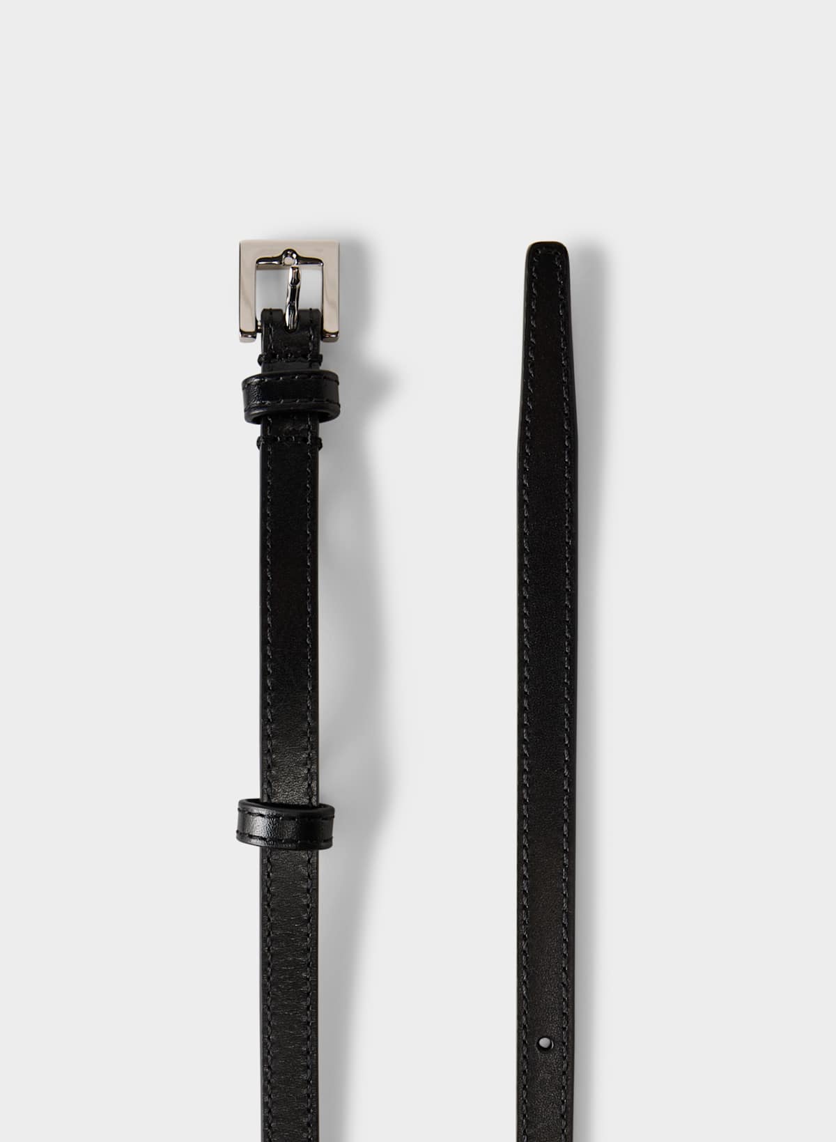 Descent Solid Brass Leather Belt - Image 3