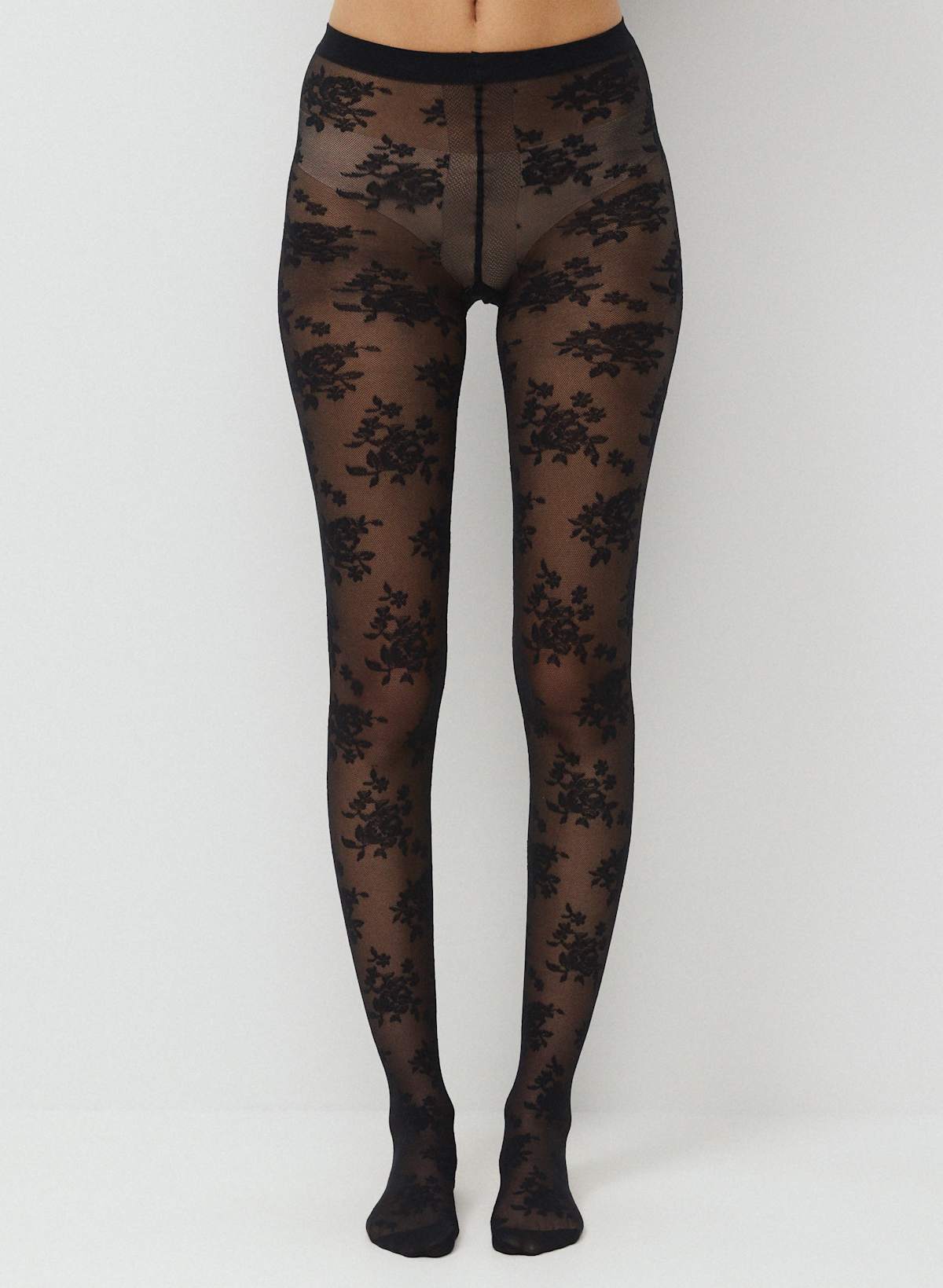 Floret Lace Tights - Image 3