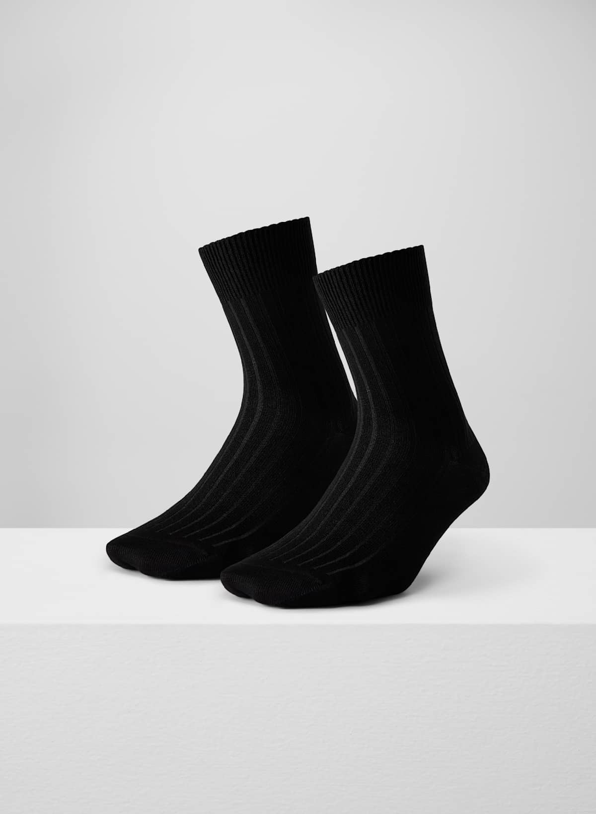 Dressy Wide Rib Ankle Sock 2-Pack - Image 2