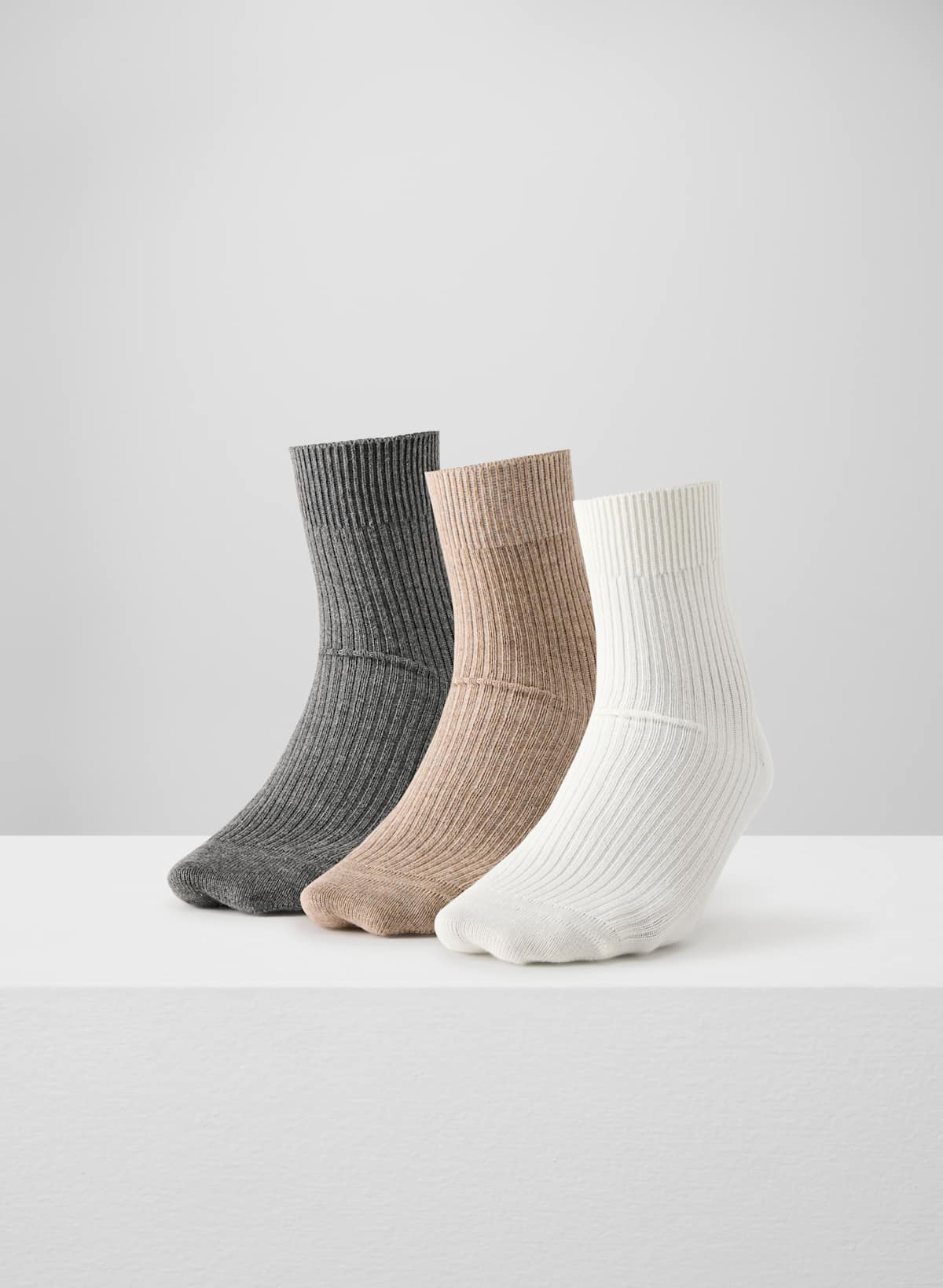 Daily Rib Ankle Sock 3-Pack - Image 3