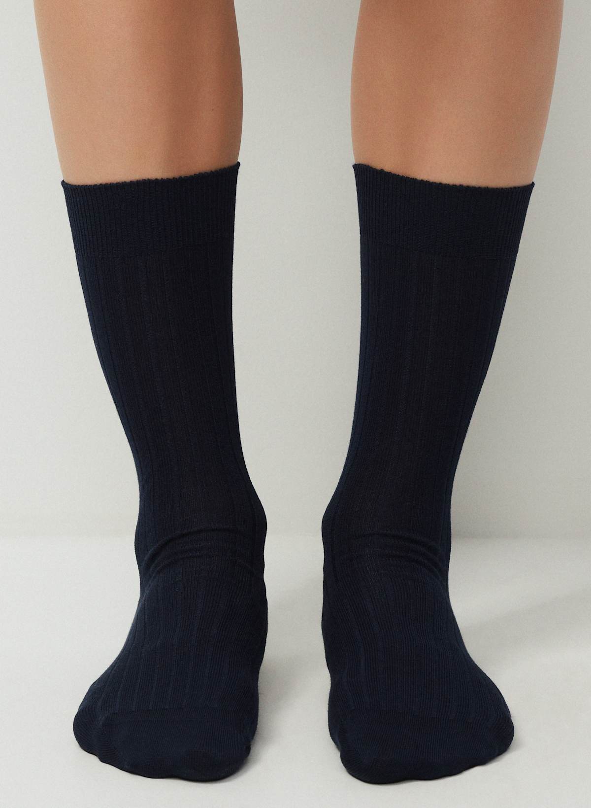 Dressy Wide Rib Crew Sock 2-Pack