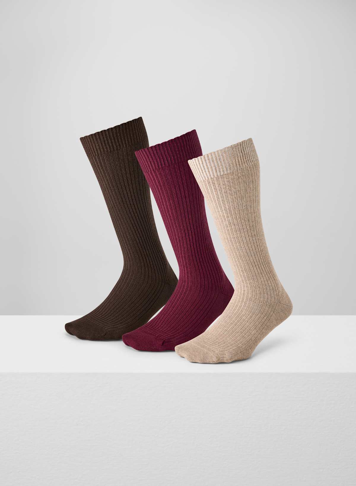 Daily Rib Mid-Calf Sock 3-Pack - Image 2