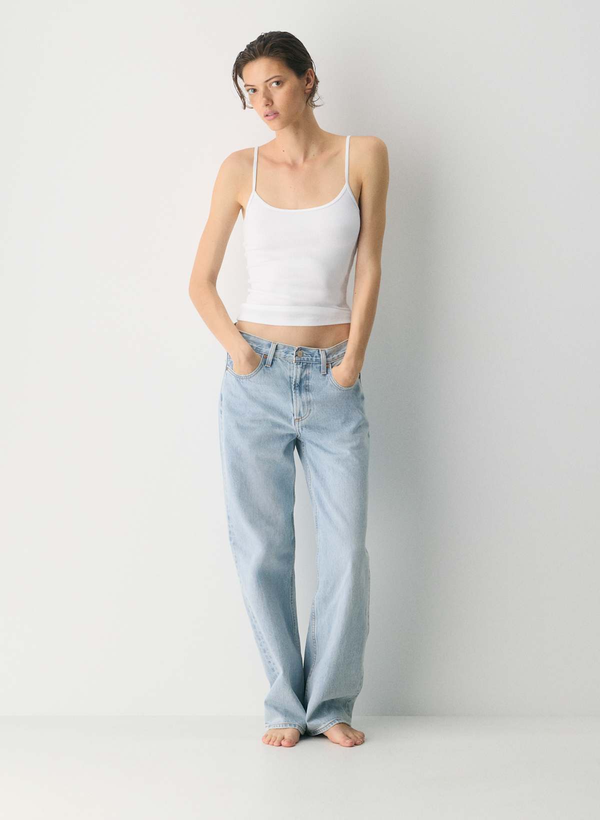 HomeStretch Rib Universal Cami Tank