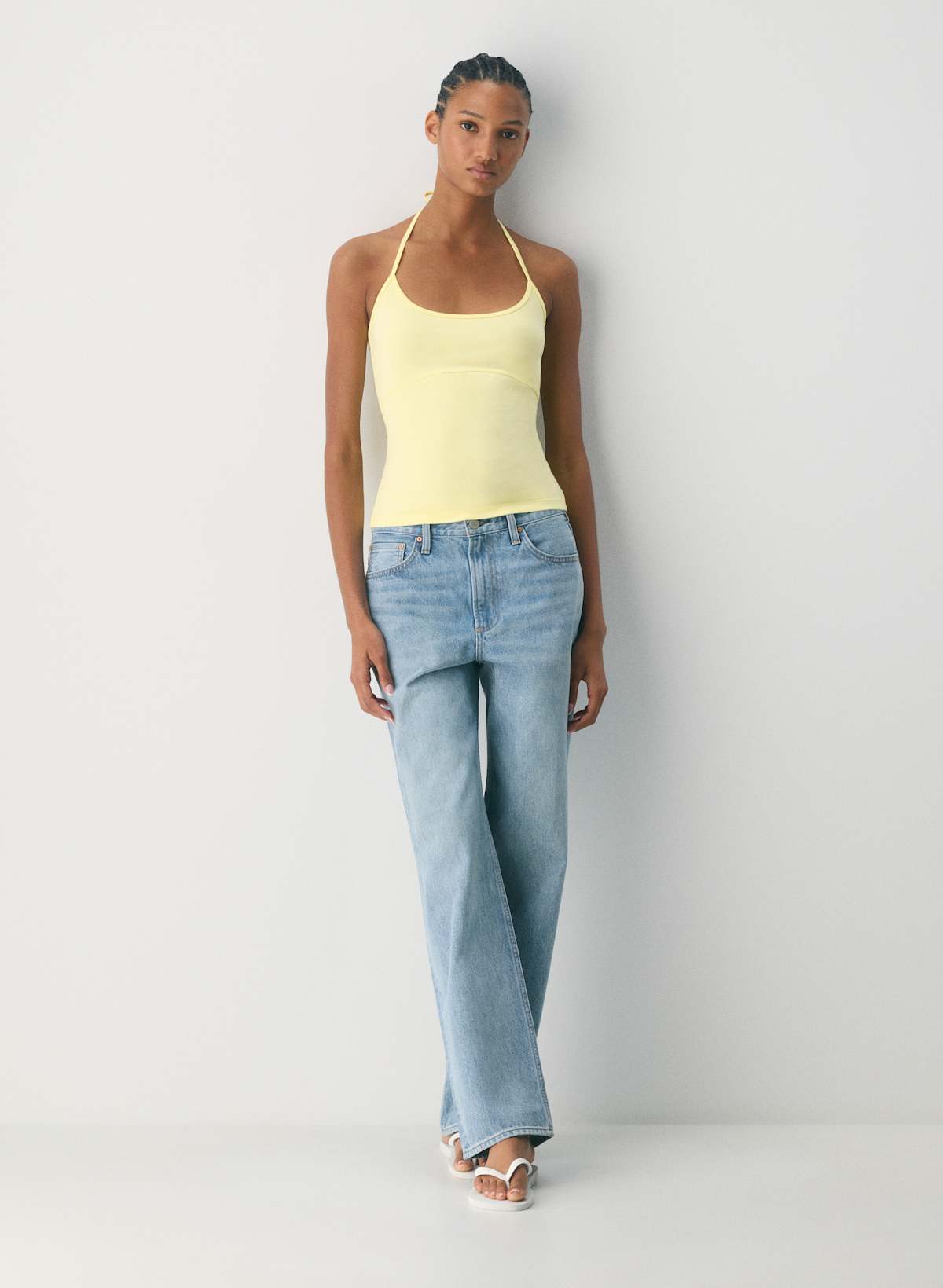 HomeStretch Smooth Deejay Halter Top