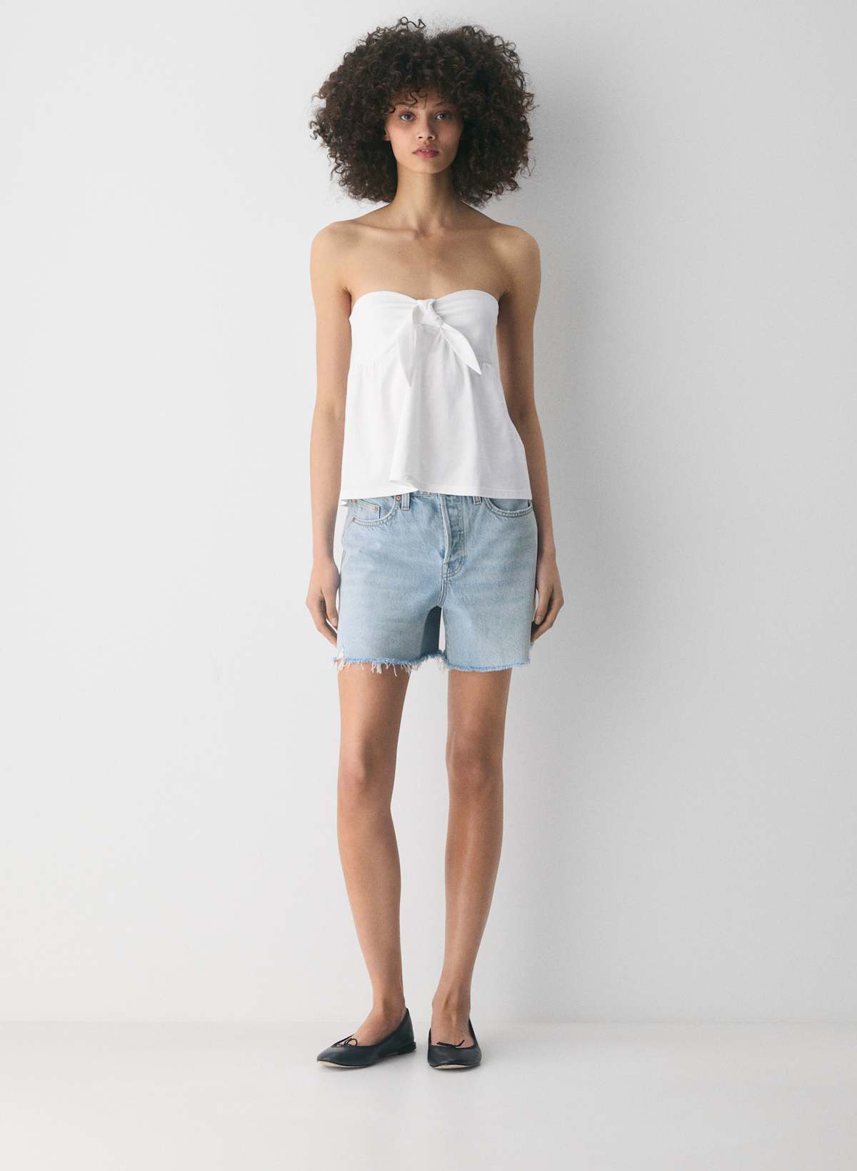 Bardot Tube Top