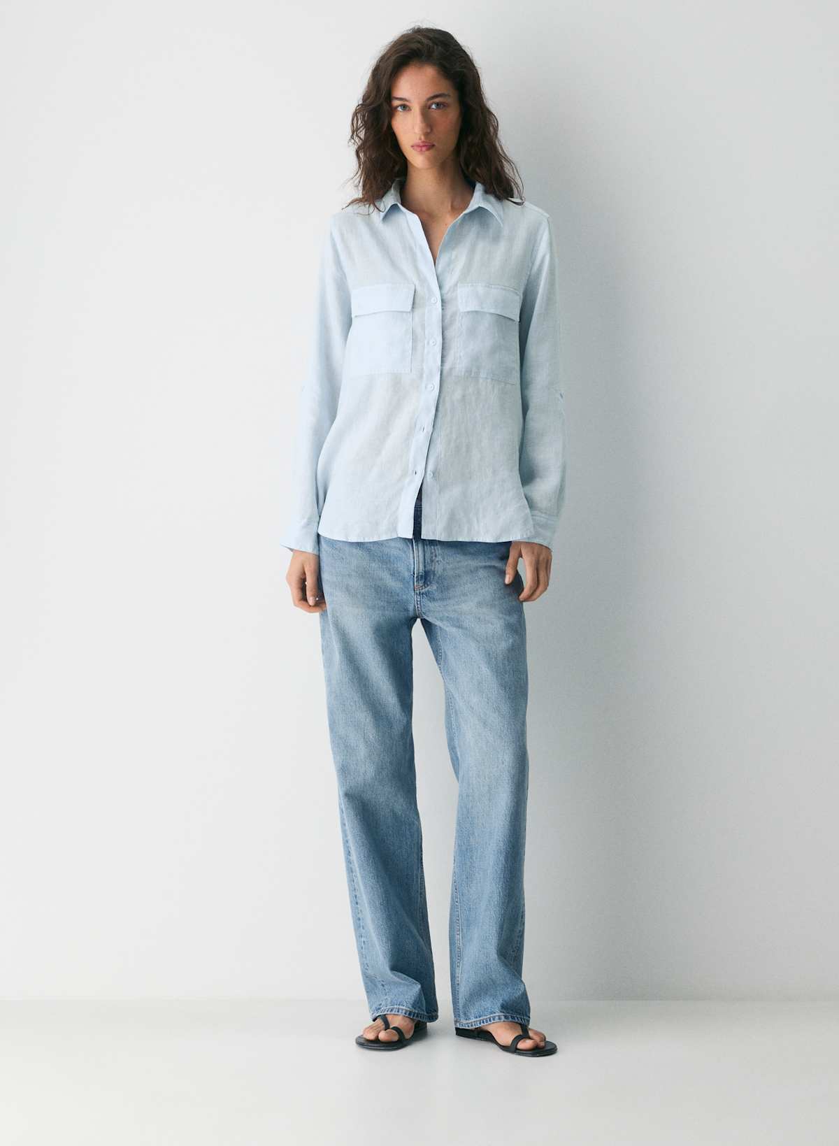 Utility Linen Shirt
