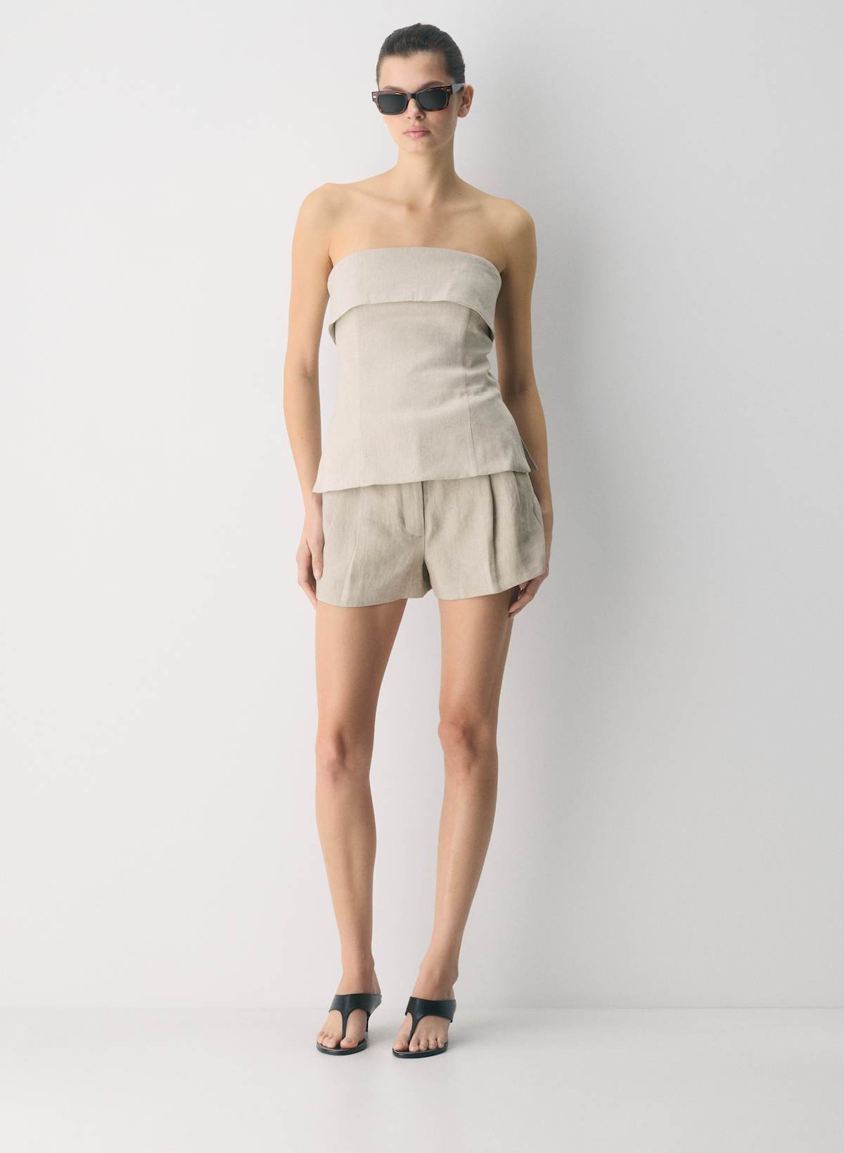 Element Linen Tube Top - Image 3