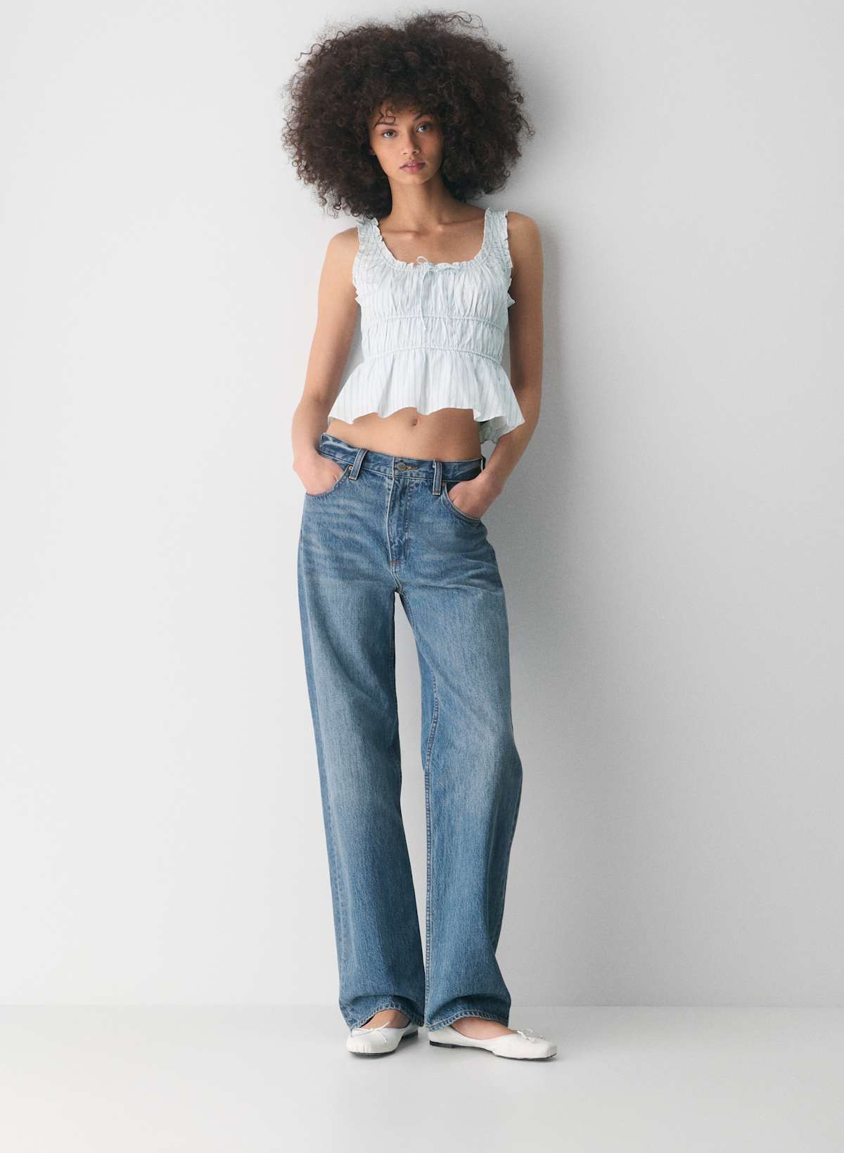 Helena Poplin Top