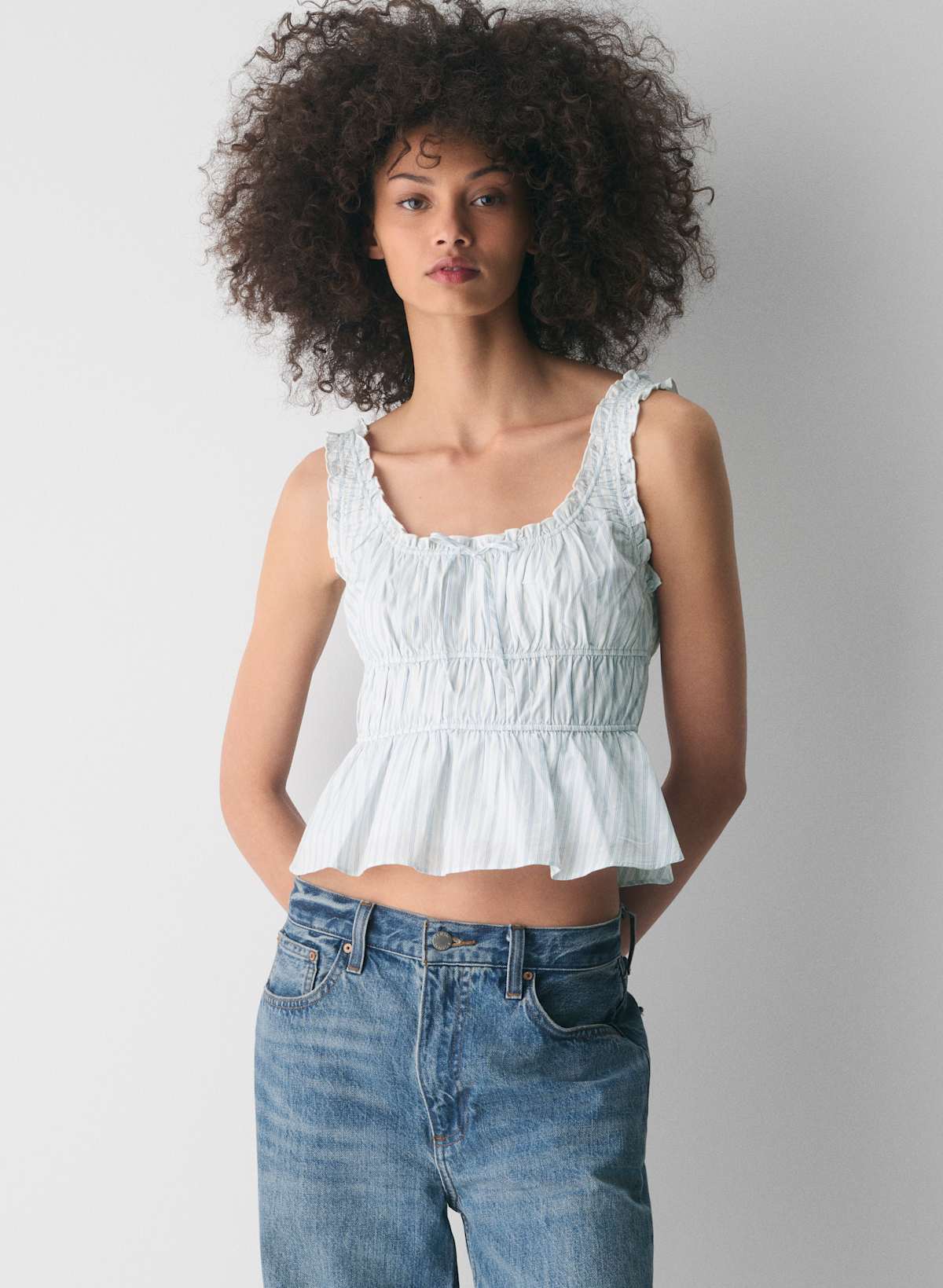 Helena Poplin Top - Image 3