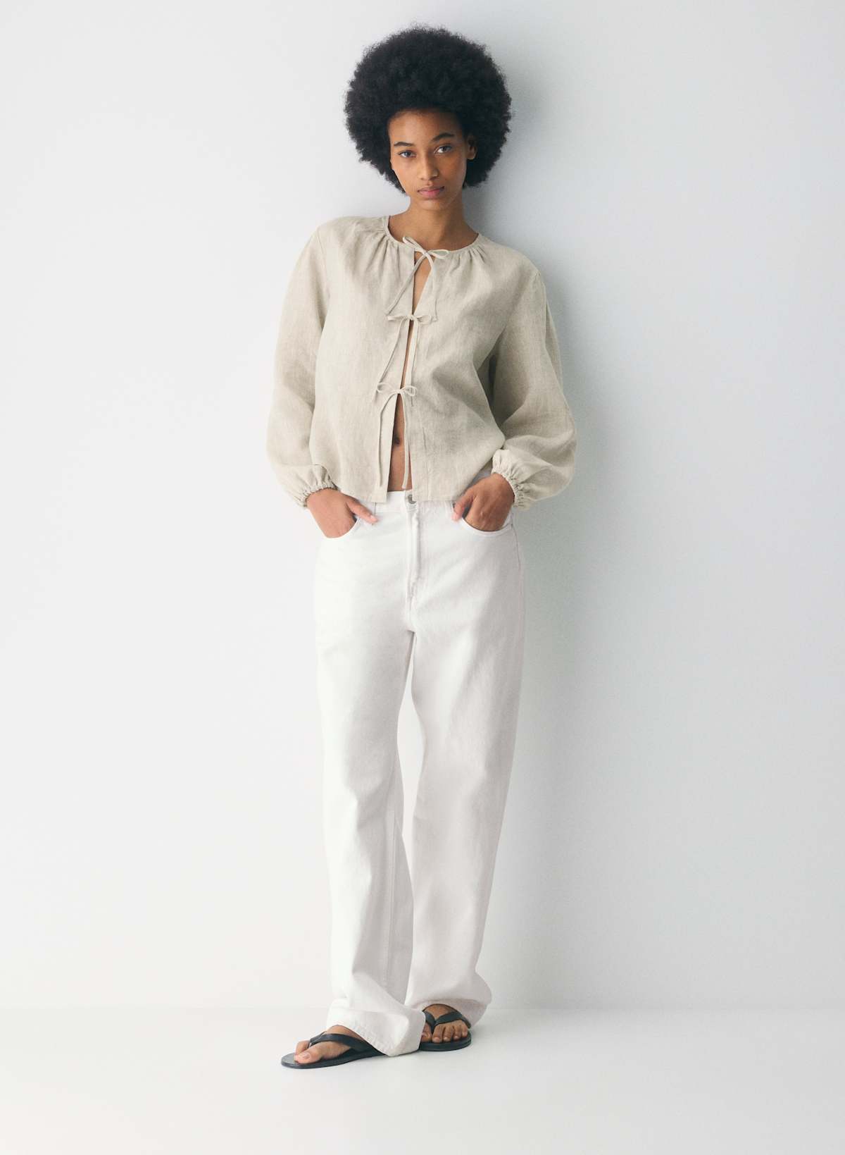 Tybee Linen Blouse