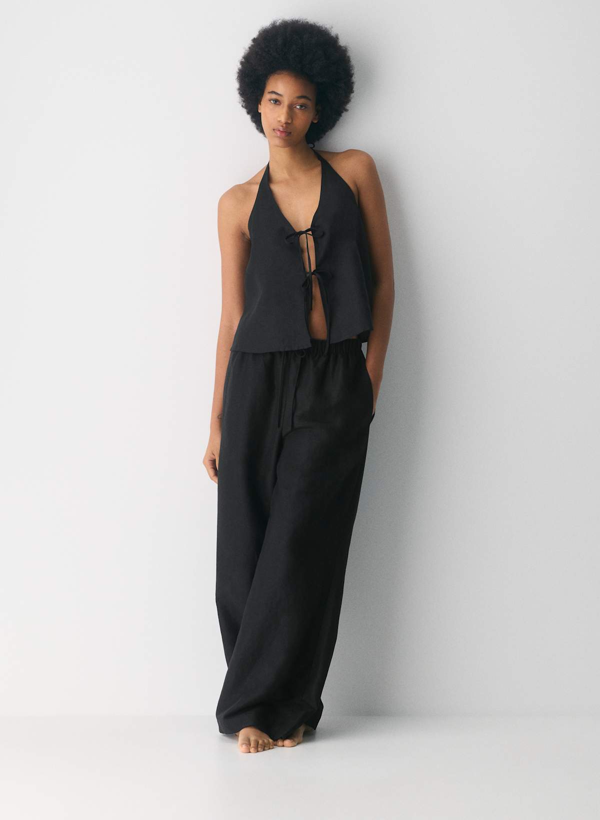 Rove Linen Halter Top
