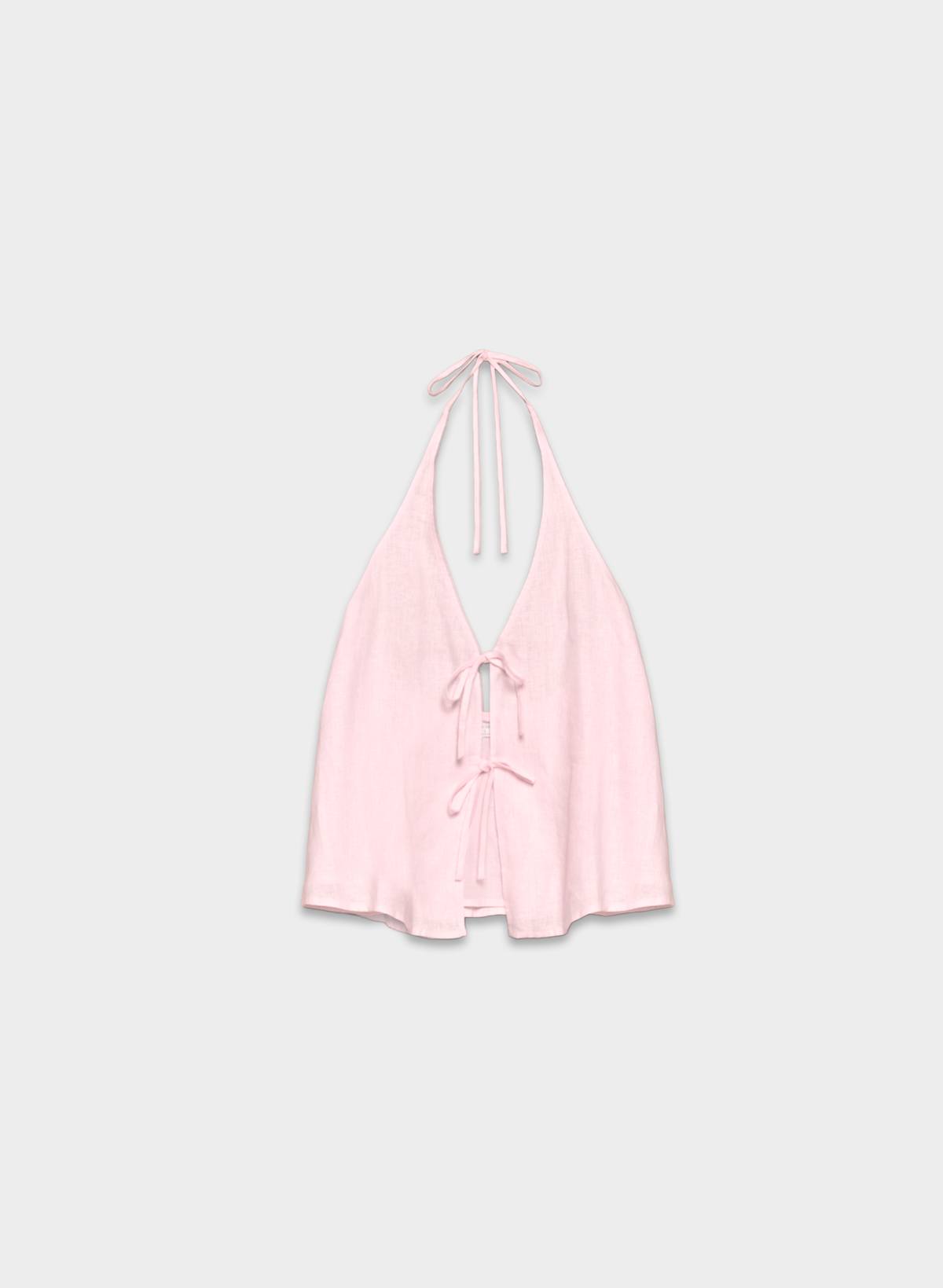 Rove Linen Halter Top - Image 2