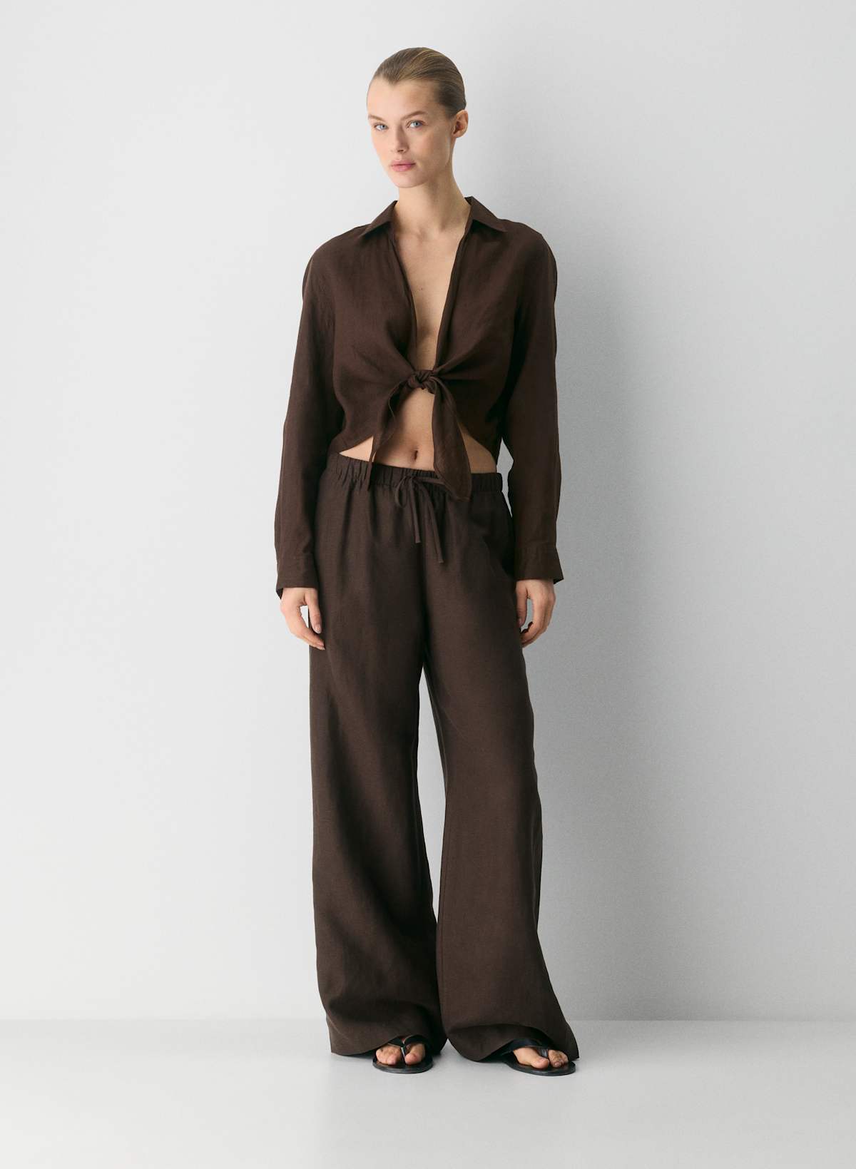 Connection Linen Blouse - Image 2