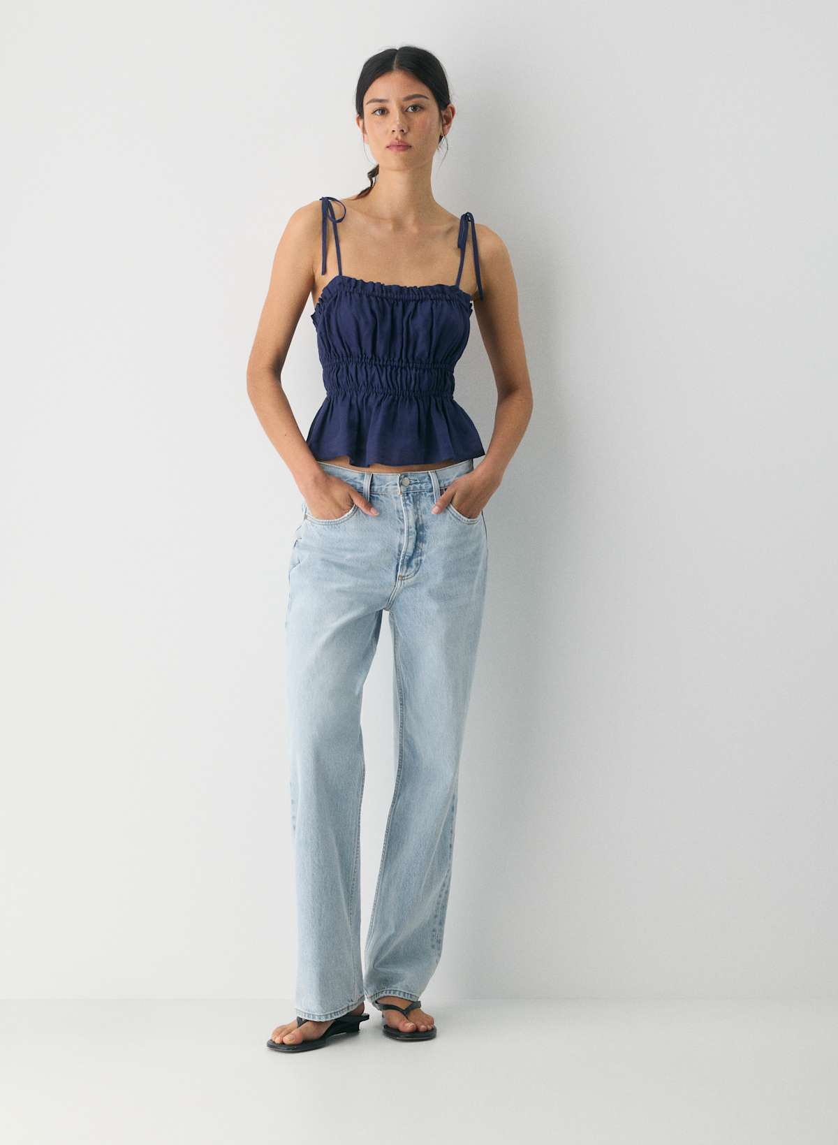 Regency Linen Camisole - Image 2