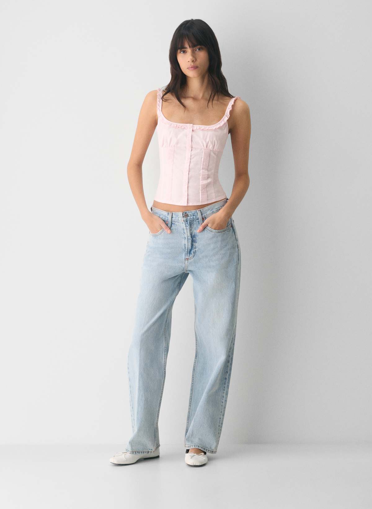 Gumdrop Poplin Top - Image 2