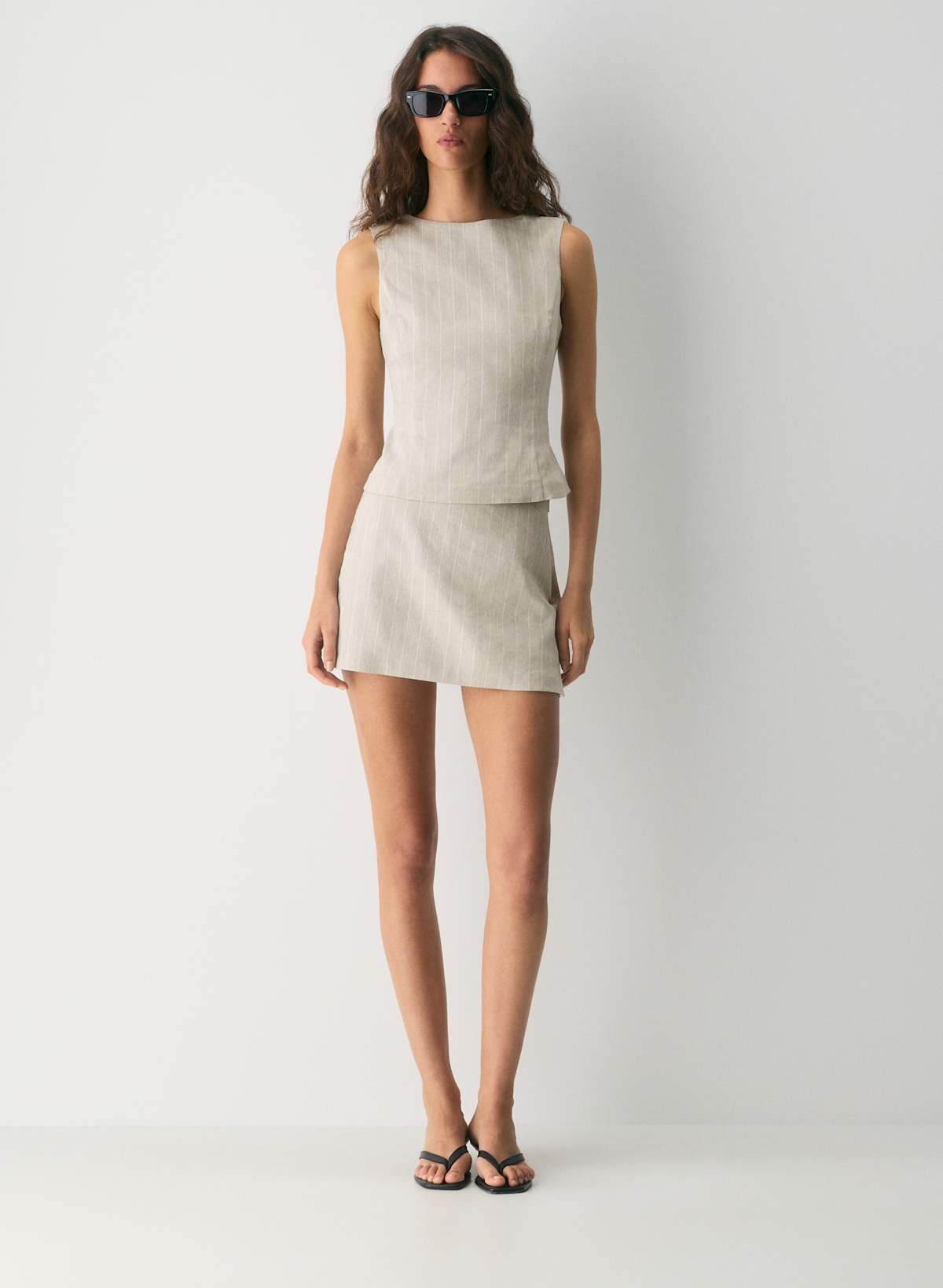 Enigma Linen Top