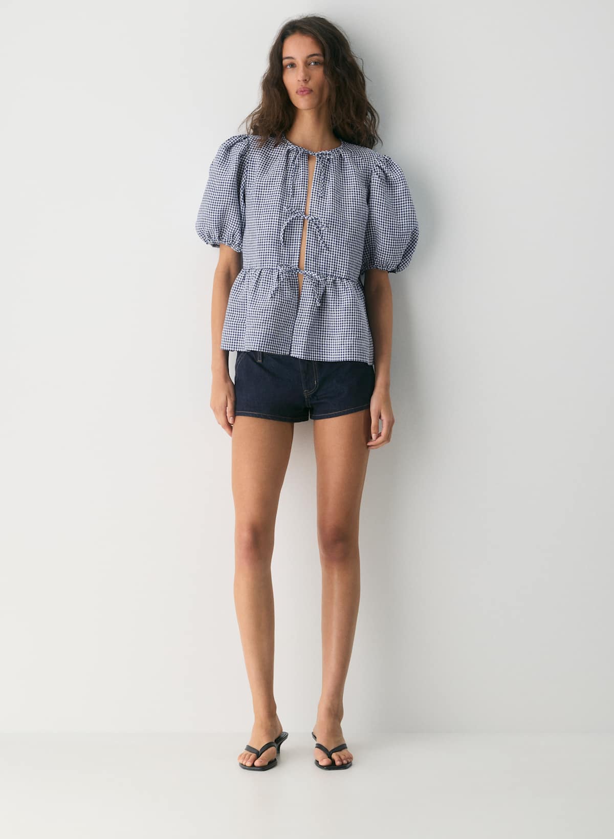 Violette Linen Blouse - Image 2