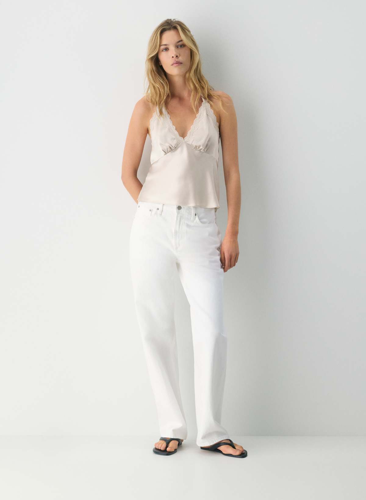 Maisonique Silk Halter Top - Image 3