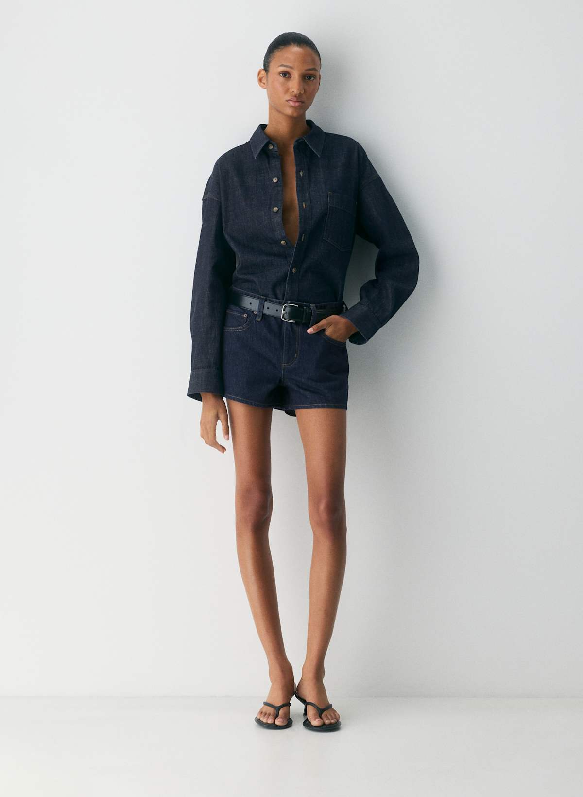 Denim Forum The '80s Comfy Denim Shirt - Image 3