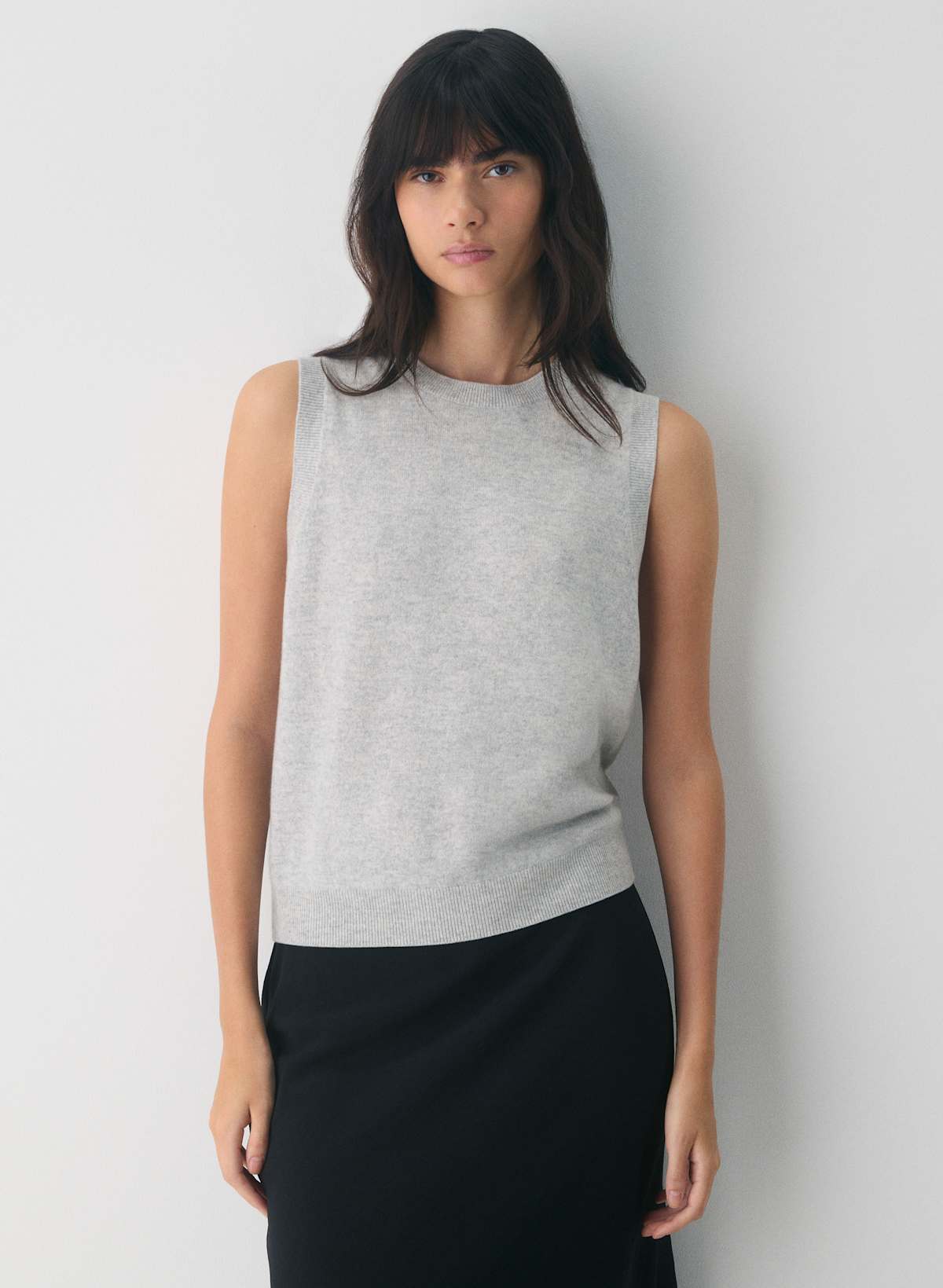 Bare Cashmere Monogram Sweater Vest - Image 3