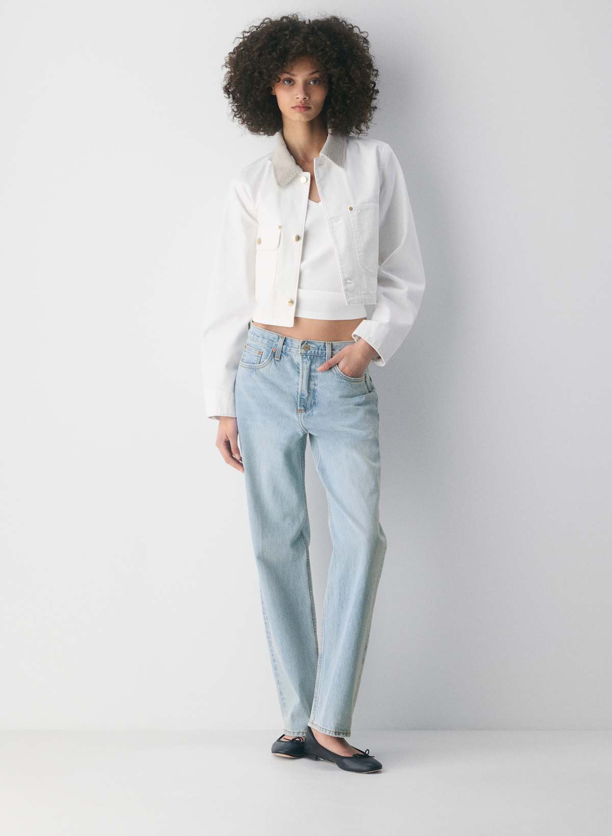 Barnett Lighweight Cropped Chore Jacket