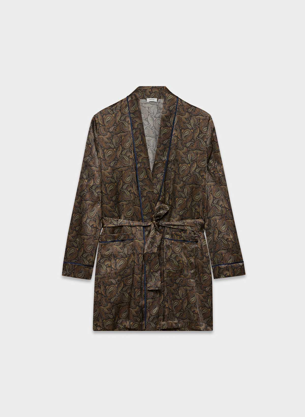 Nightside Silk Pajama Robe - Image 2