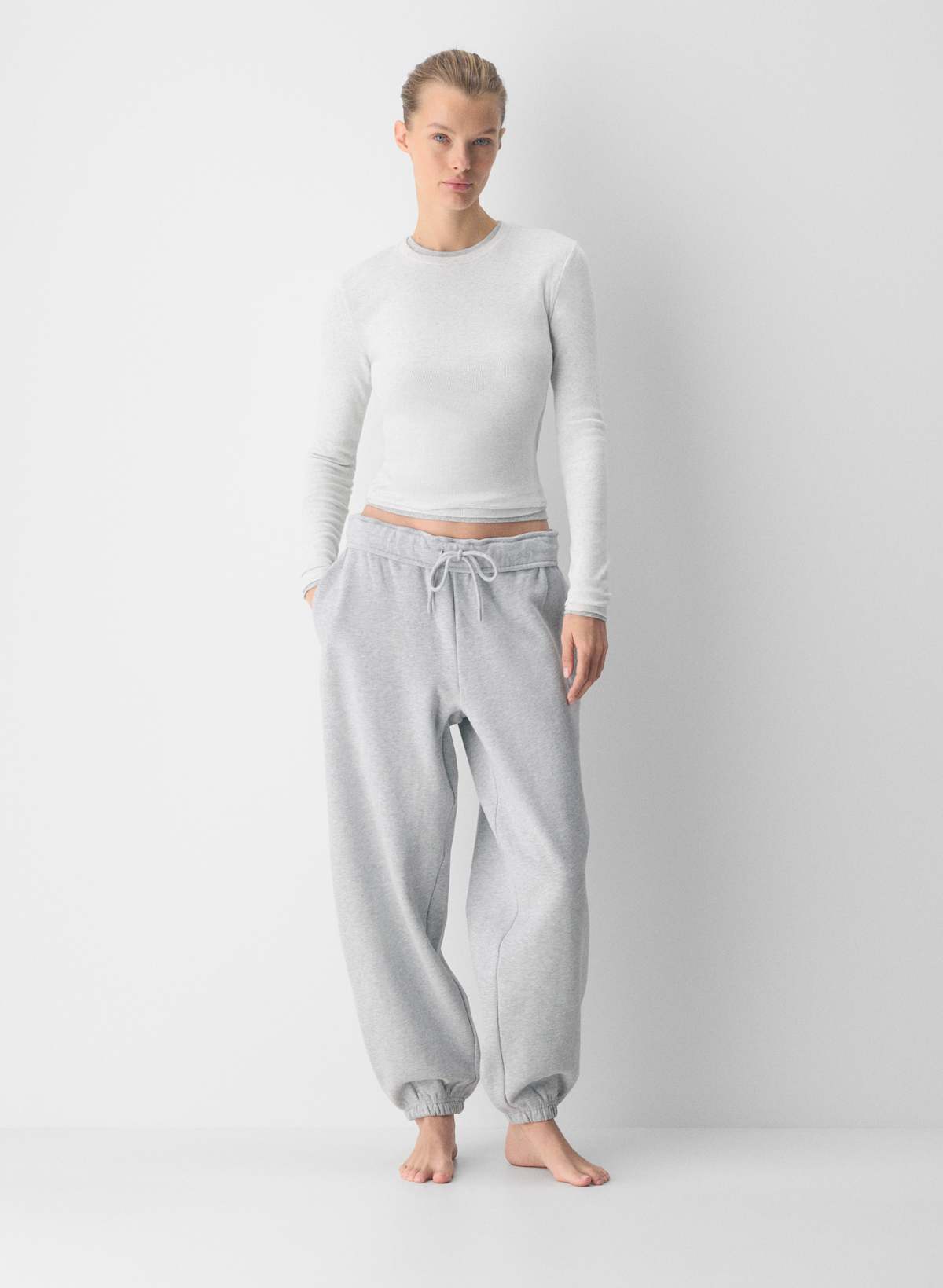 Cozy Sweatfleece Mega Foldover Baggy Jogger - Image 2