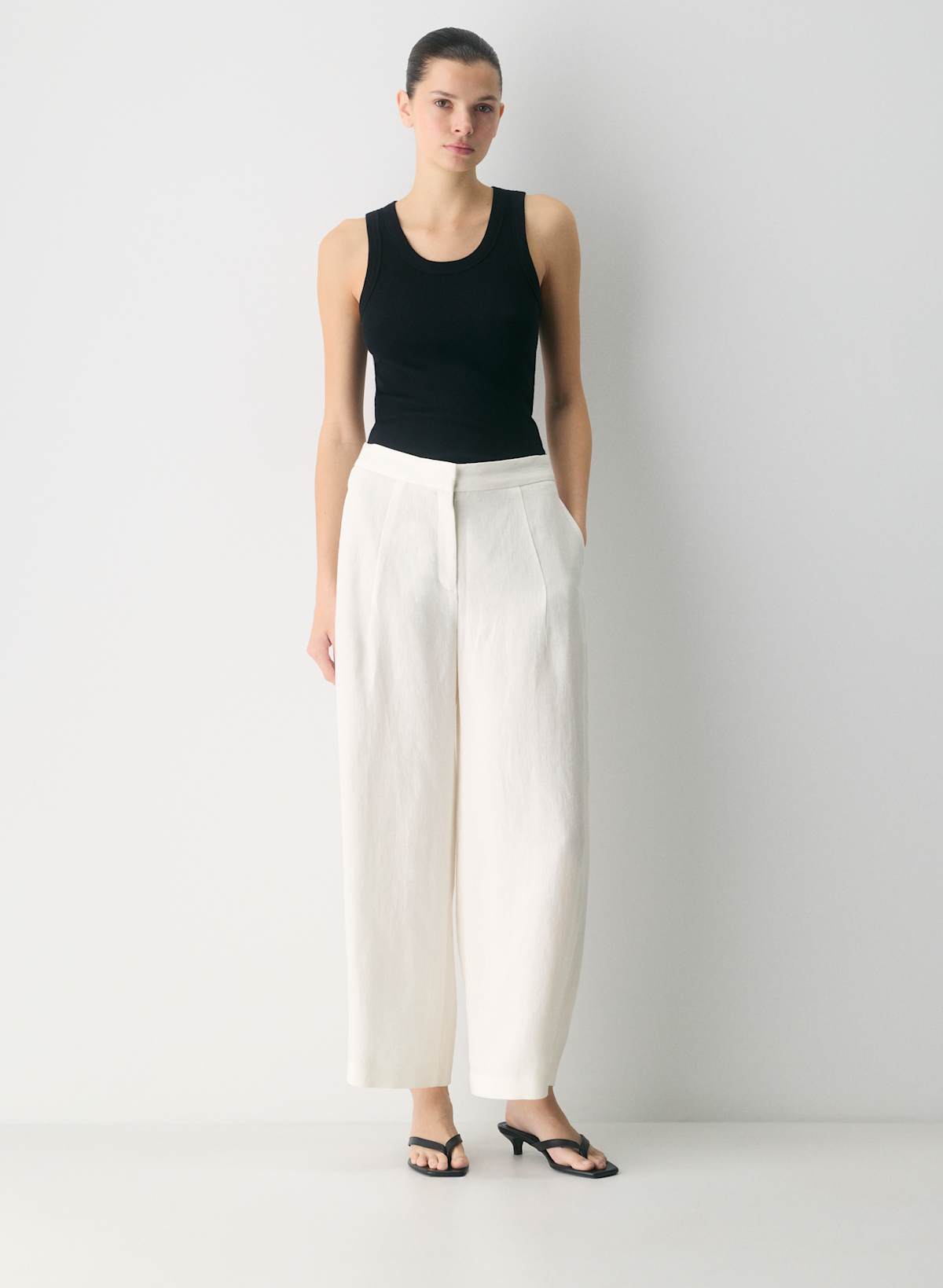 Consort Barrel Pant - PowerLinen
