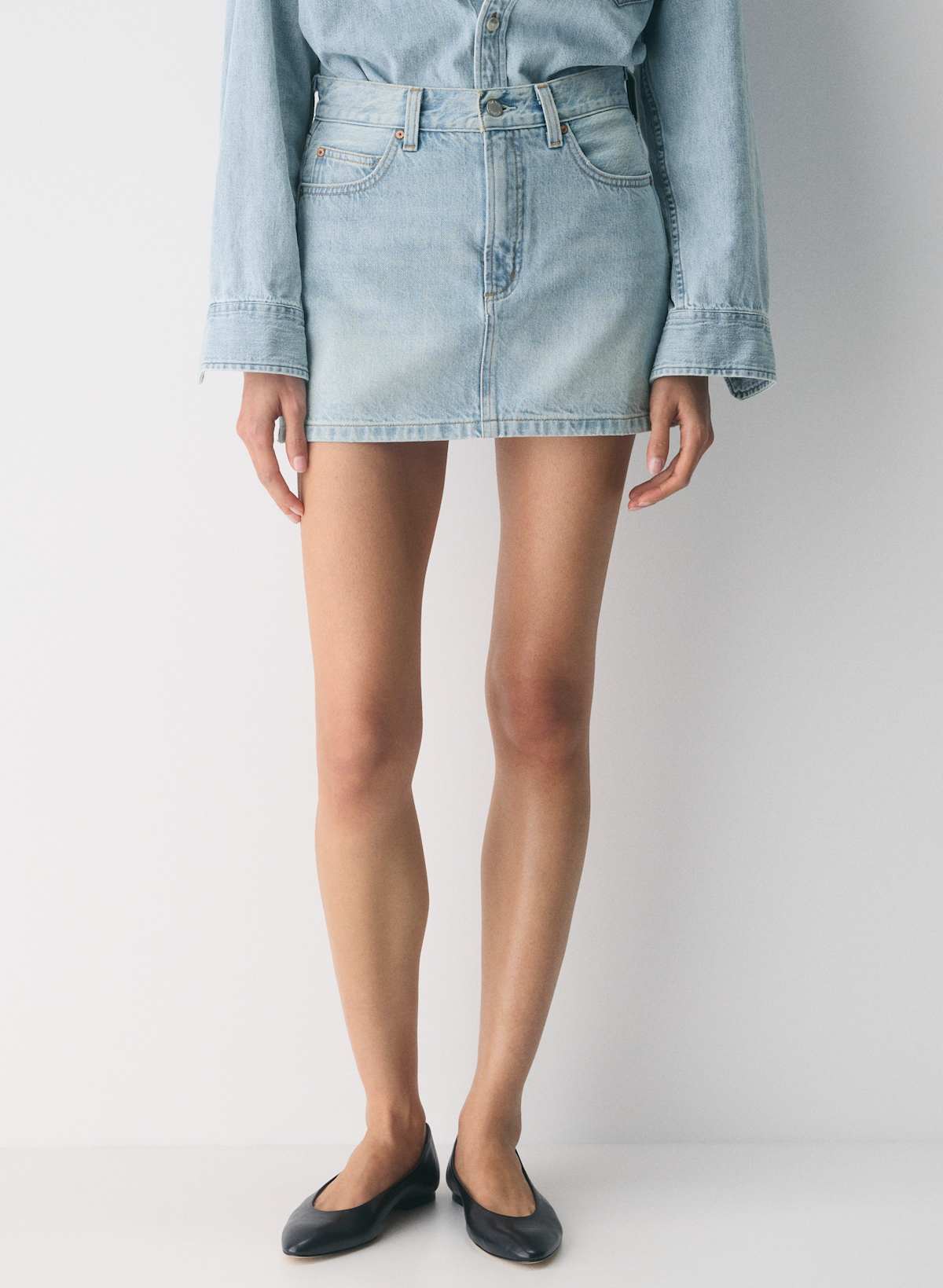 Denim Forum The '90s Ricci Denim Skirt - Image 3