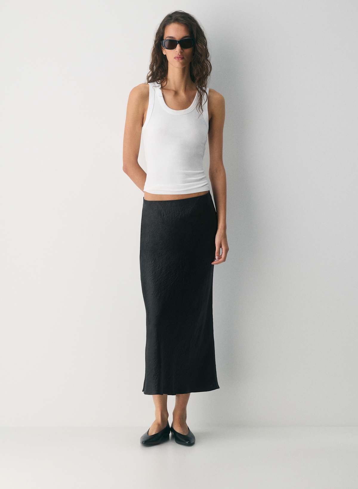 Slip Satin Maxi Skirt - Image 3