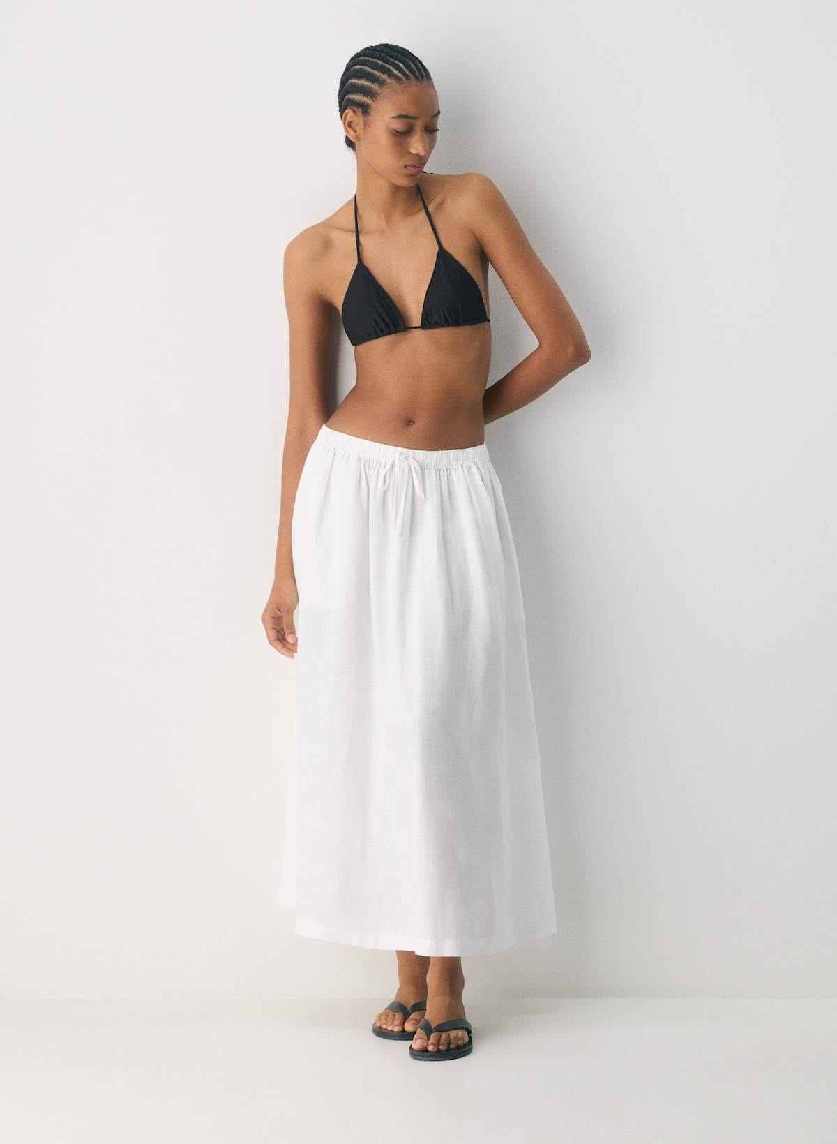 Socialite Linen Skirt - Image 2