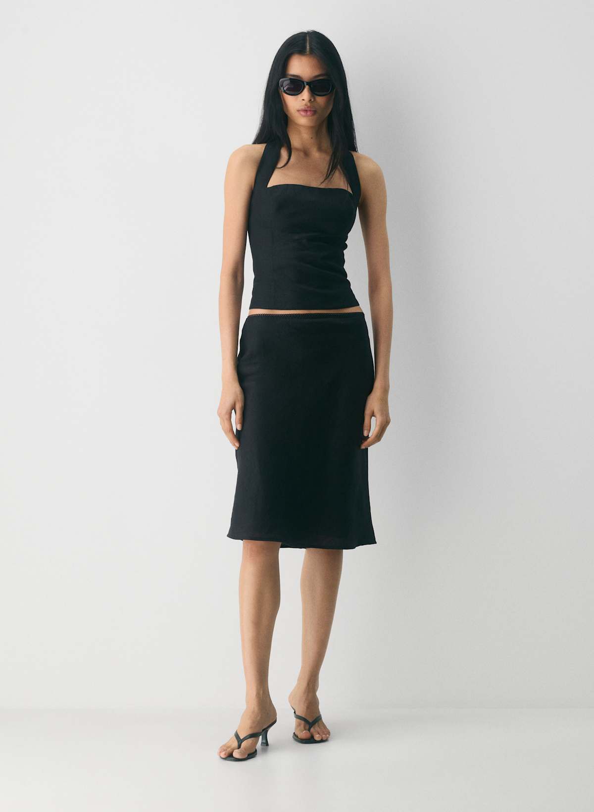 Fielden Linen Skirt