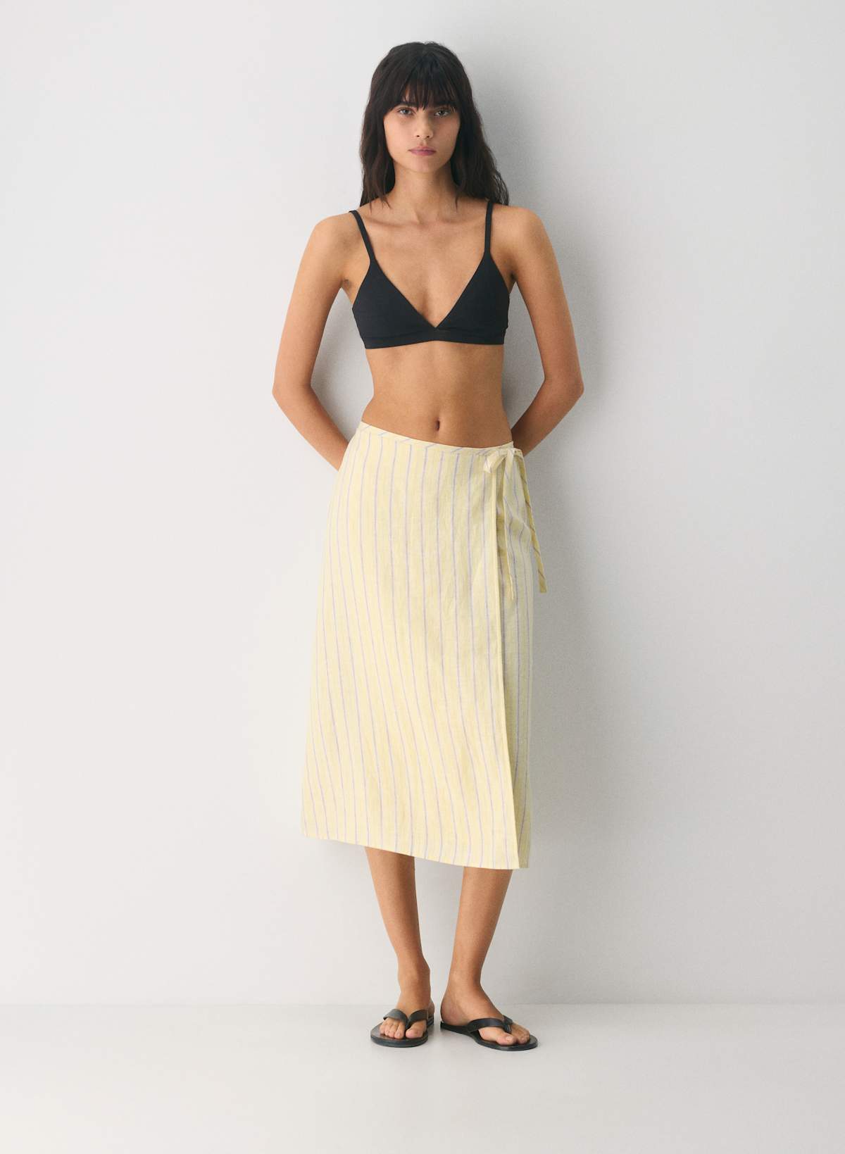 Menton Linen Skirt