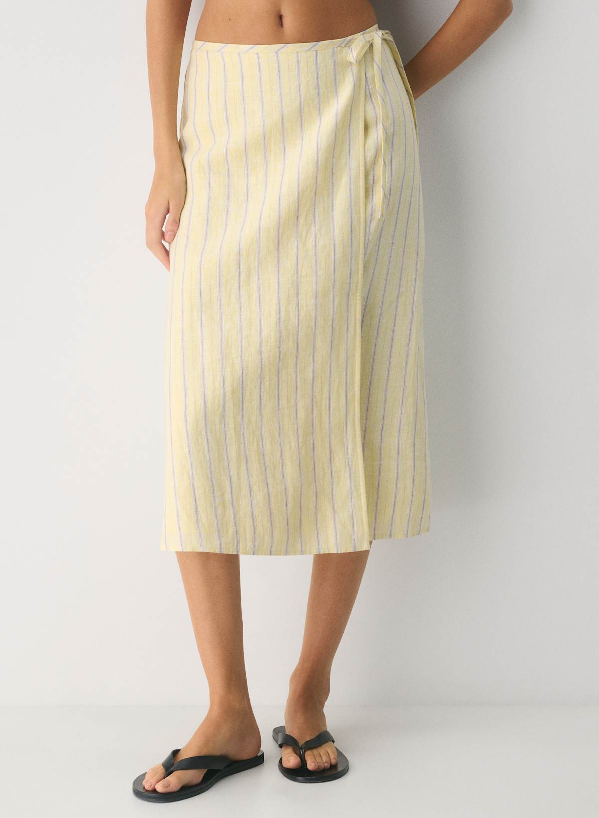 Menton Linen Skirt - Image 3