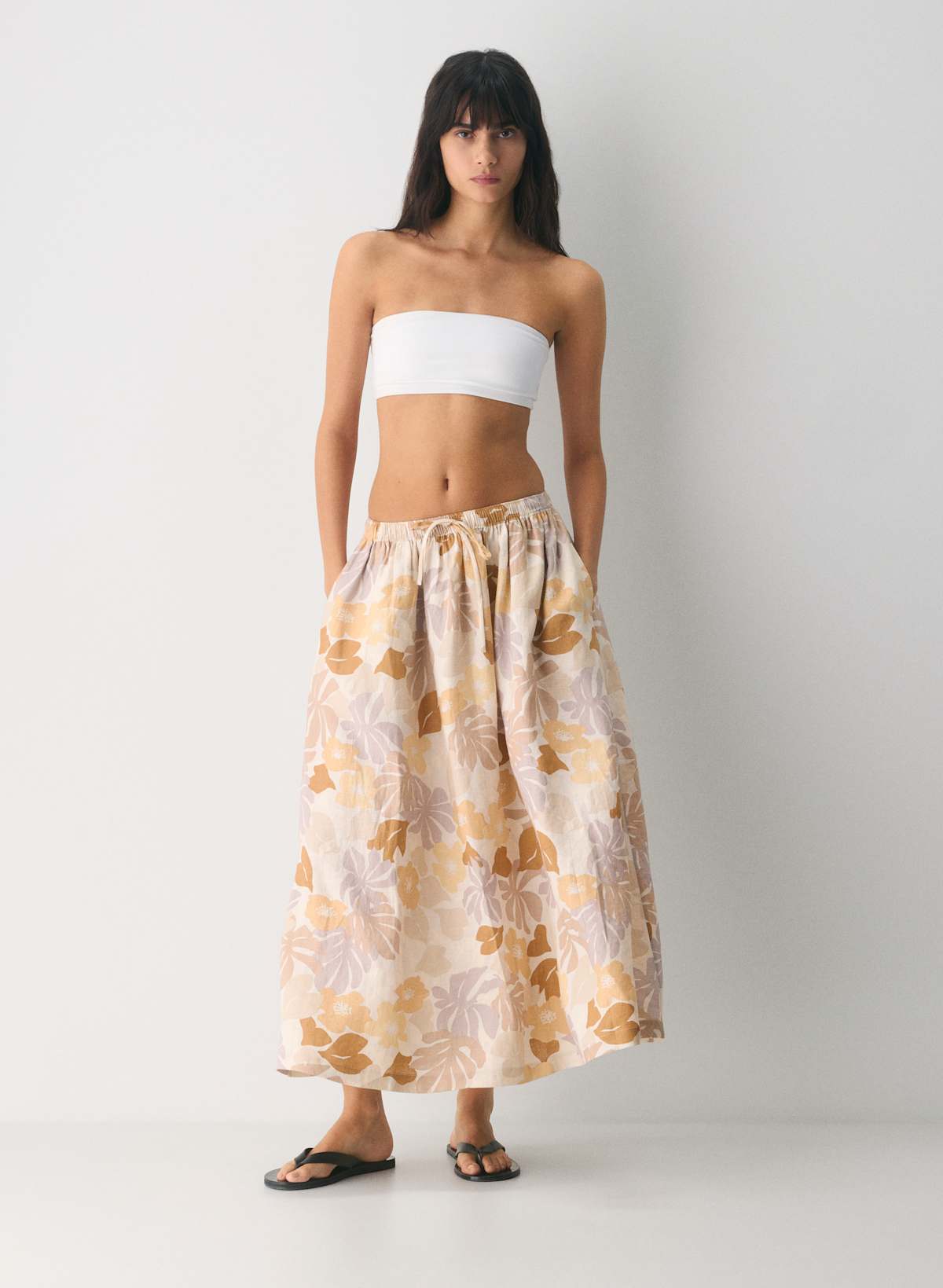 Socialite Linen Skirt - Image 3