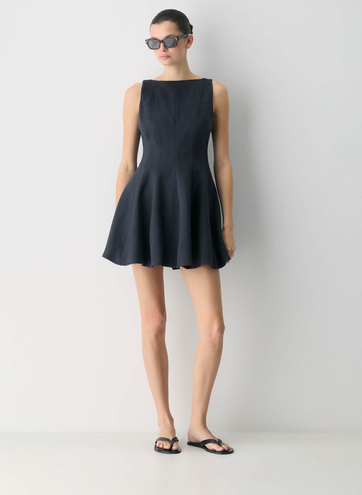 Proxy Linen Dress - Image 2