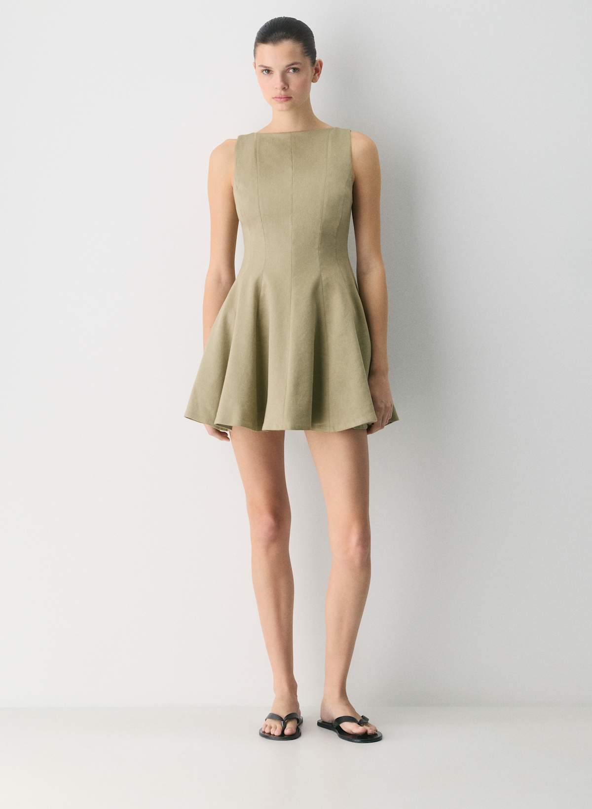 Proxy Linen Dress - Image 3