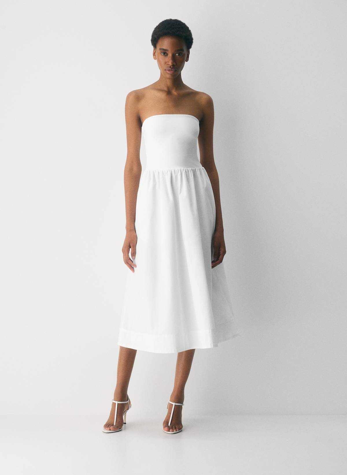 Fluid Poplin Dress - Image 2