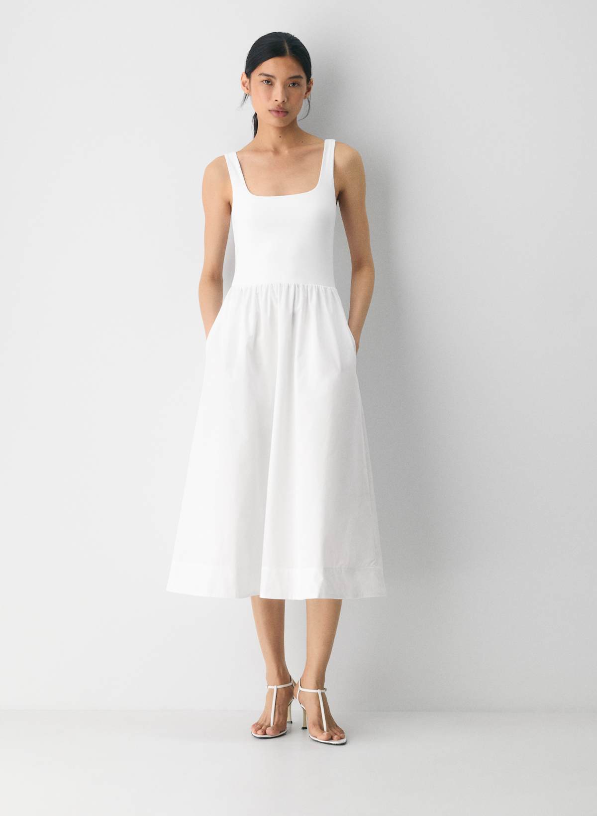 Revive Poplin Dress - Image 2