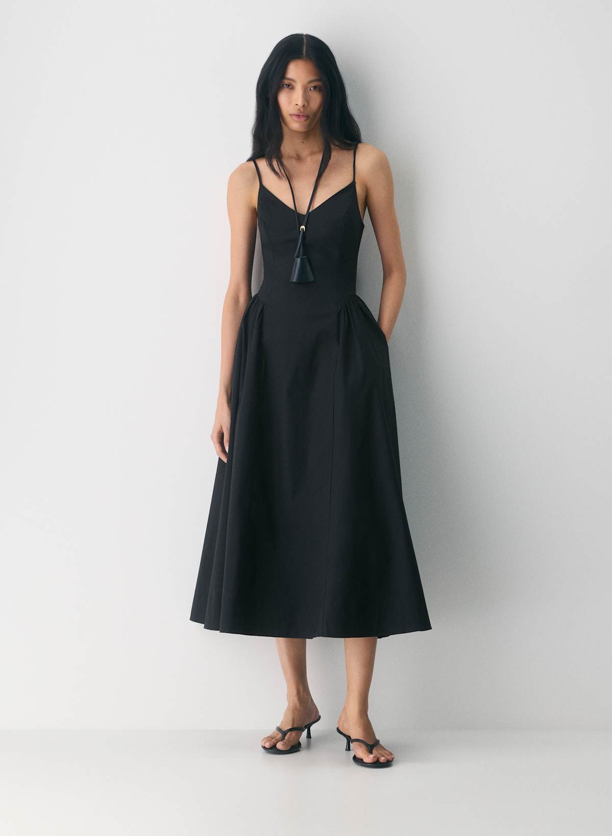 Technique Poplin Cami Dress