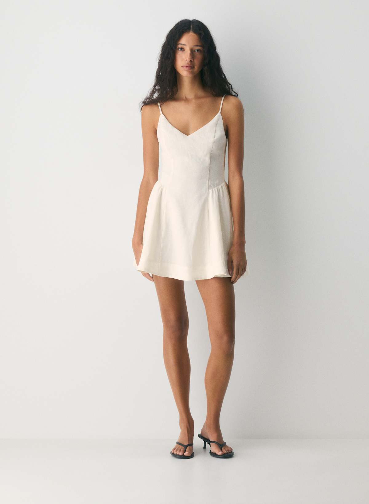 Technique Linen Mini Dress - Image 2