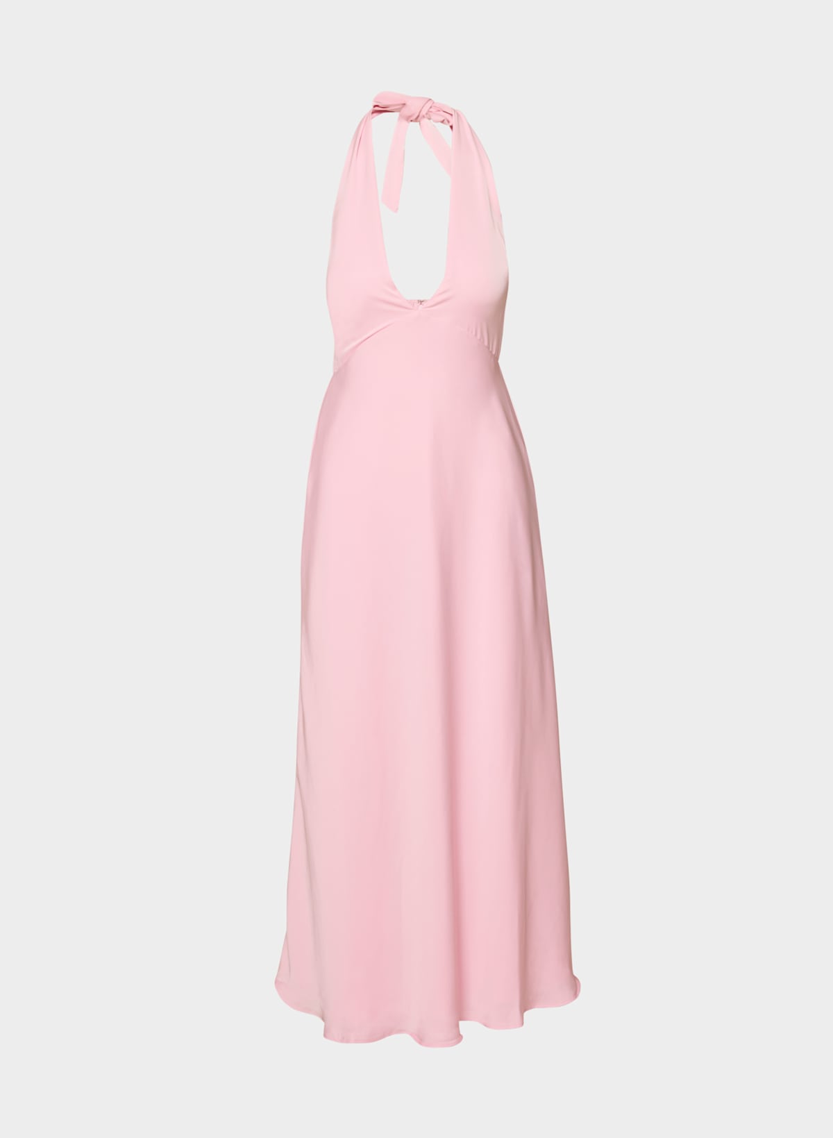 Nightscape Satin Halter Dress - Image 2