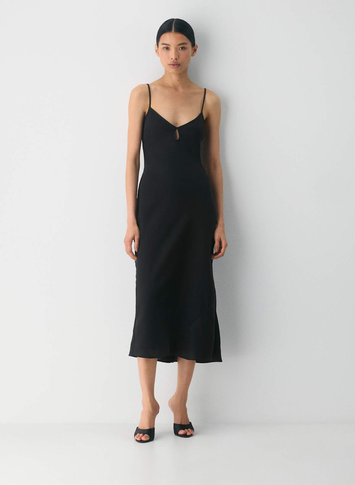 Duskfall Satin Dress