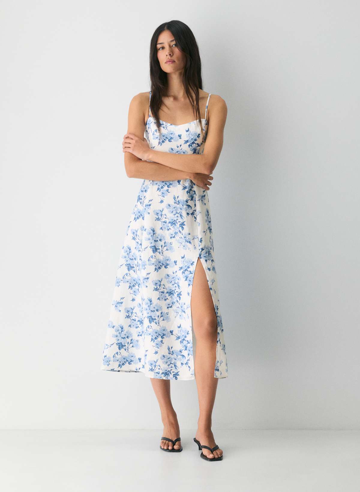 Barrafina Linen Dress - Image 3